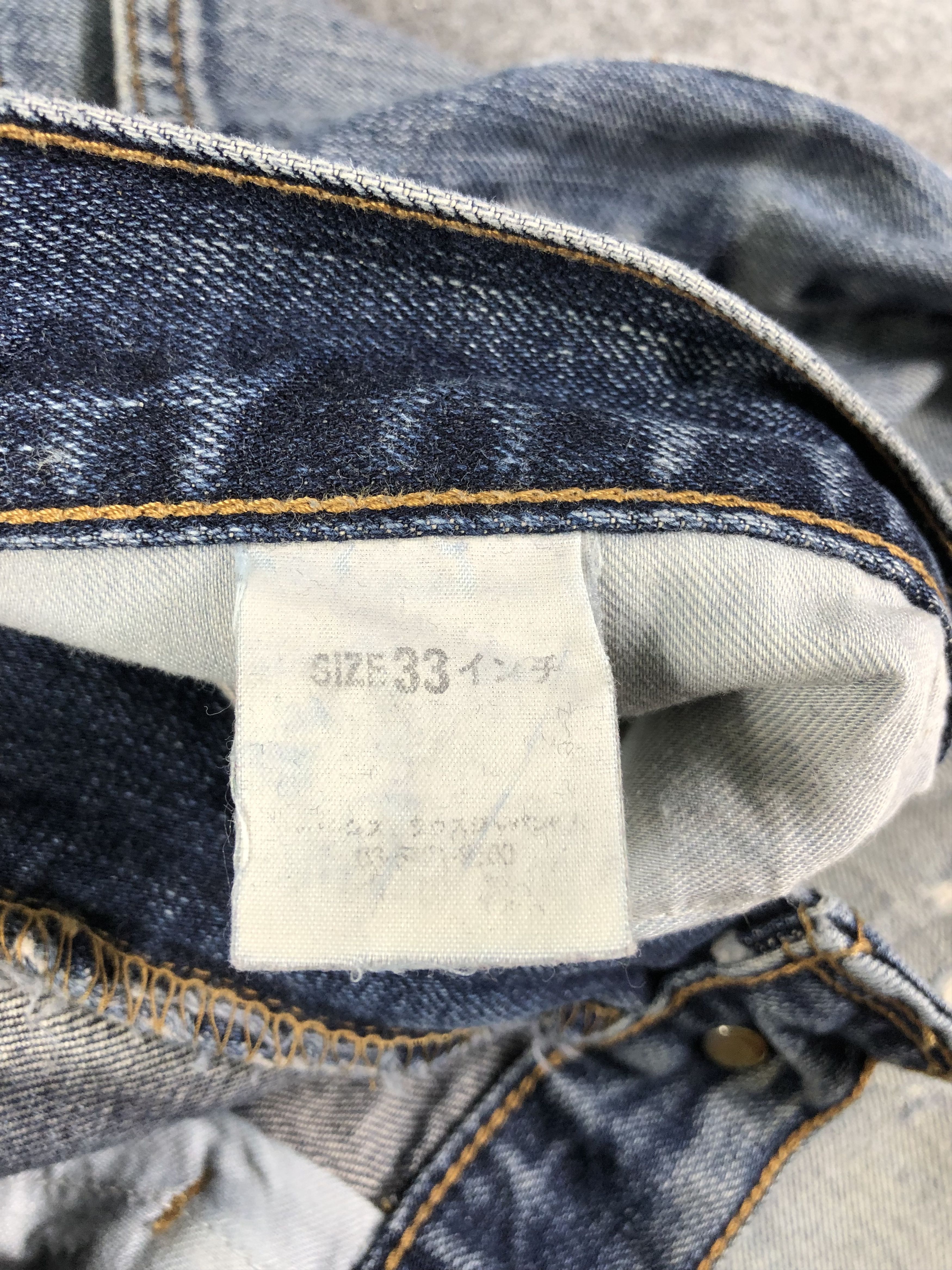 Levi's Wash Blue Levis Denim Jeans 34x30 Size US 34 / EU 50 - 4 Thumbnail