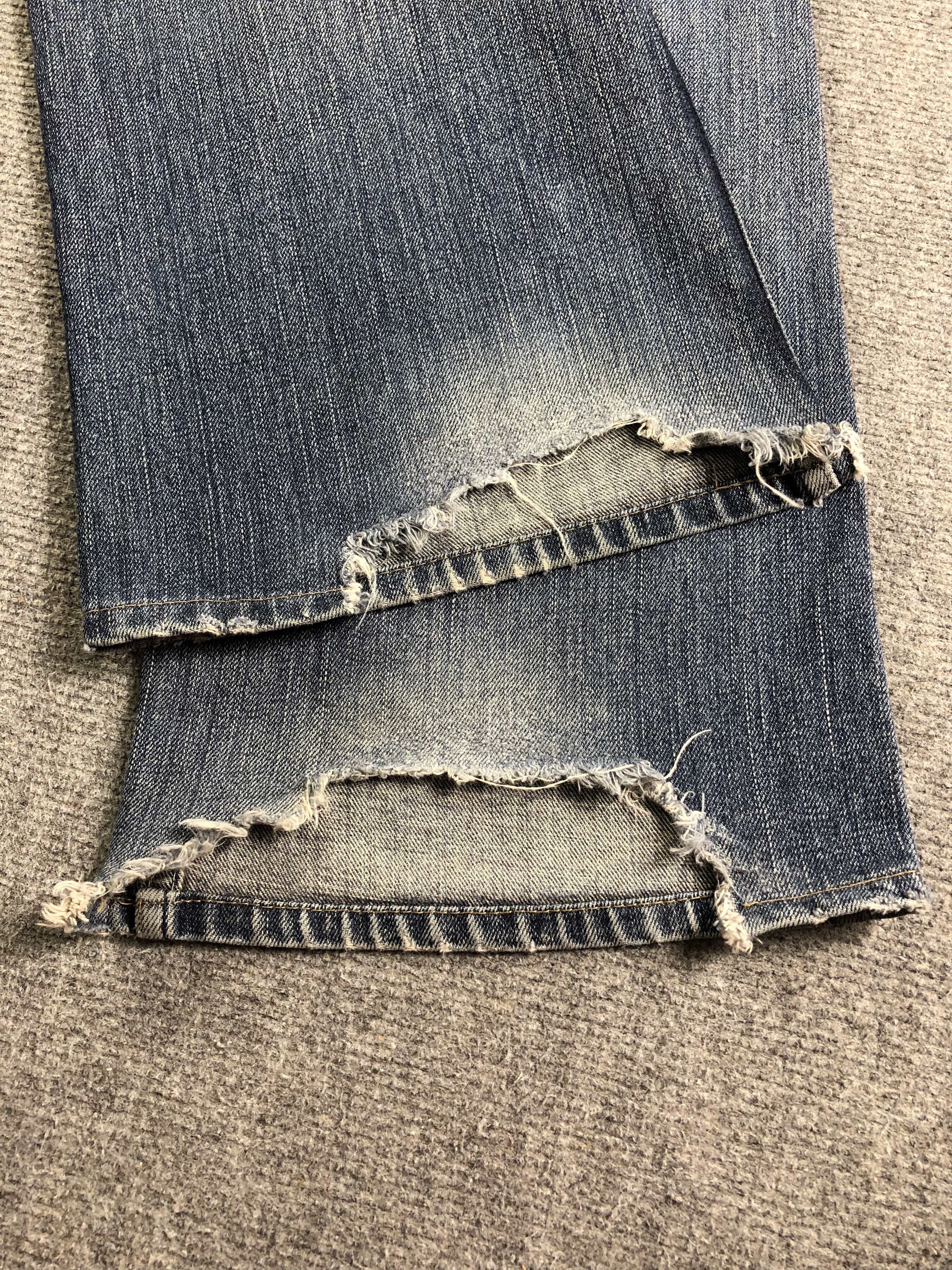 Levi's Wash Blue Levis Denim Jeans 34x30 Size US 34 / EU 50 - 11 Thumbnail