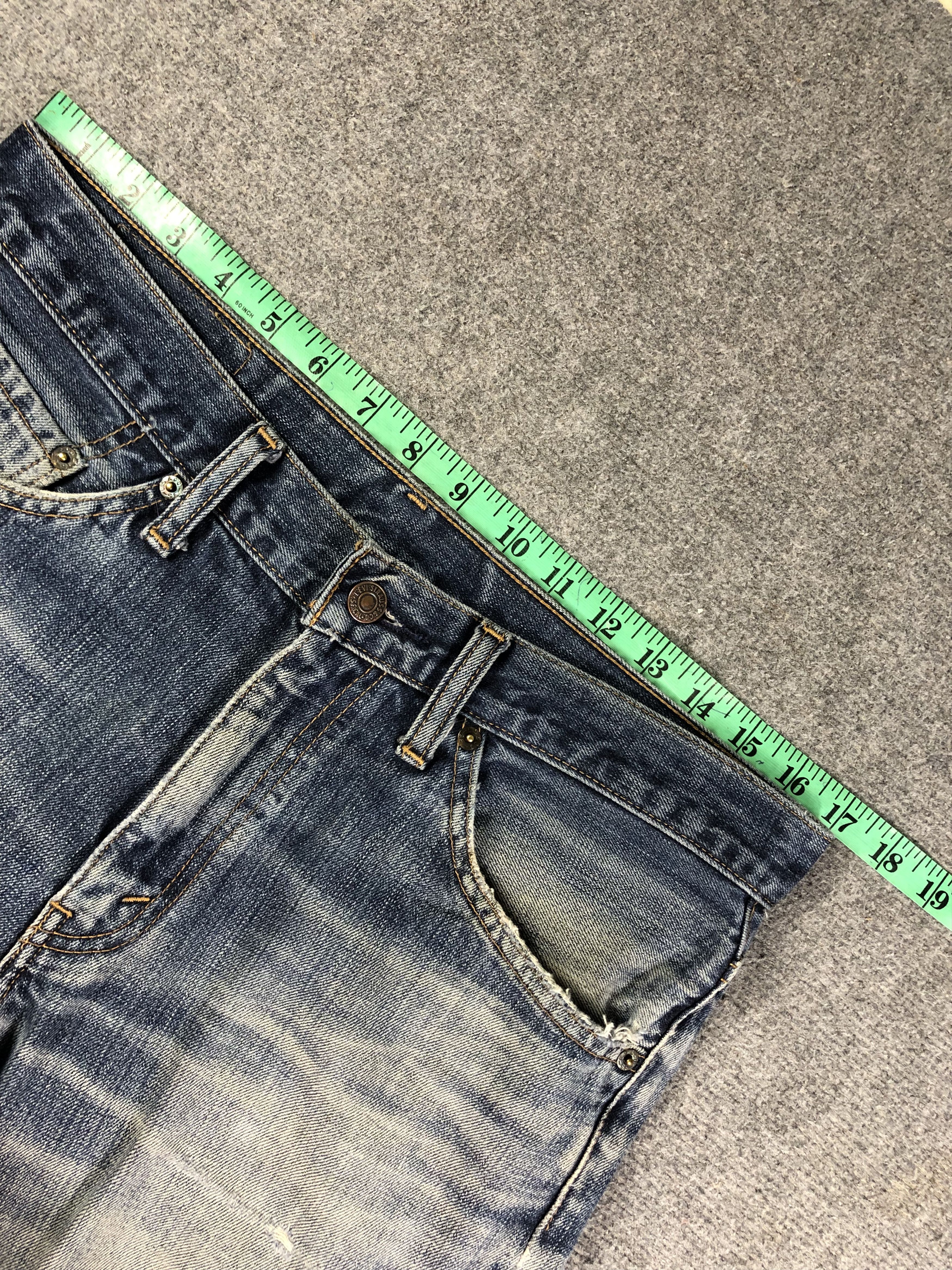 Levi's Wash Blue Levis Denim Jeans 34x30 Size US 34 / EU 50 - 7 Thumbnail
