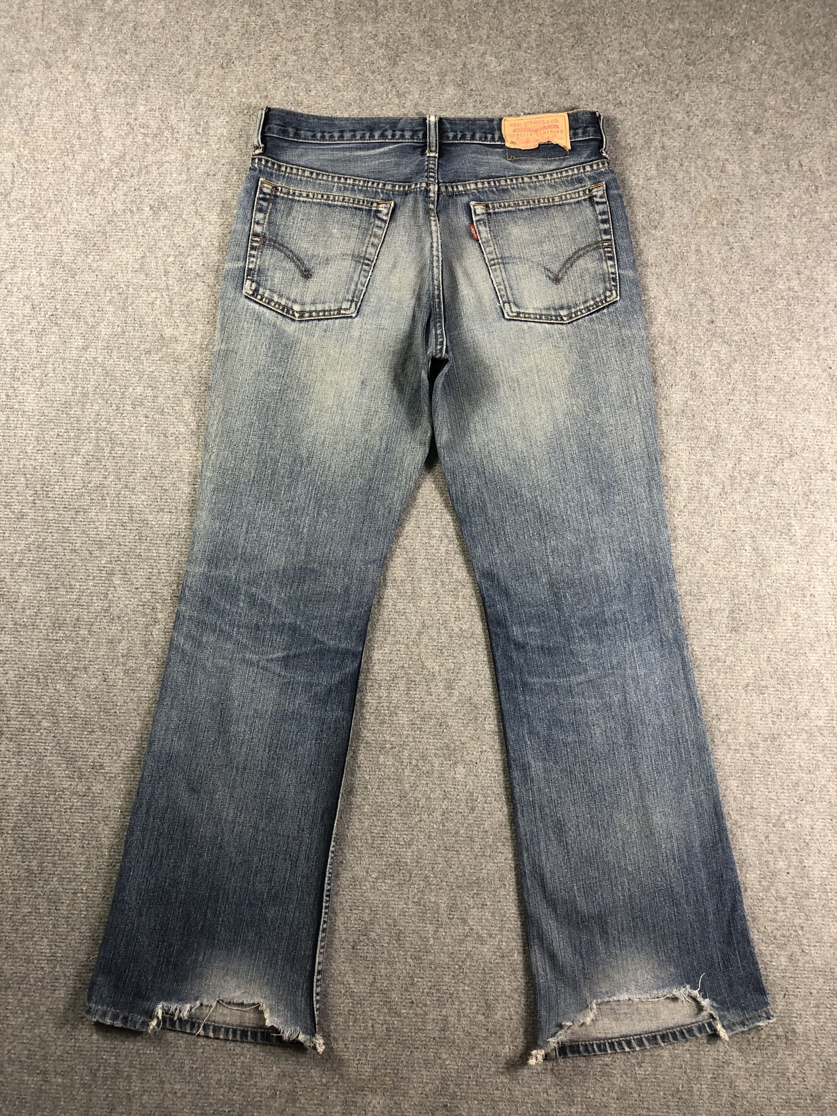 Levi's Wash Blue Levis Denim Jeans 34x30 Size US 34 / EU 50 - 13 Thumbnail
