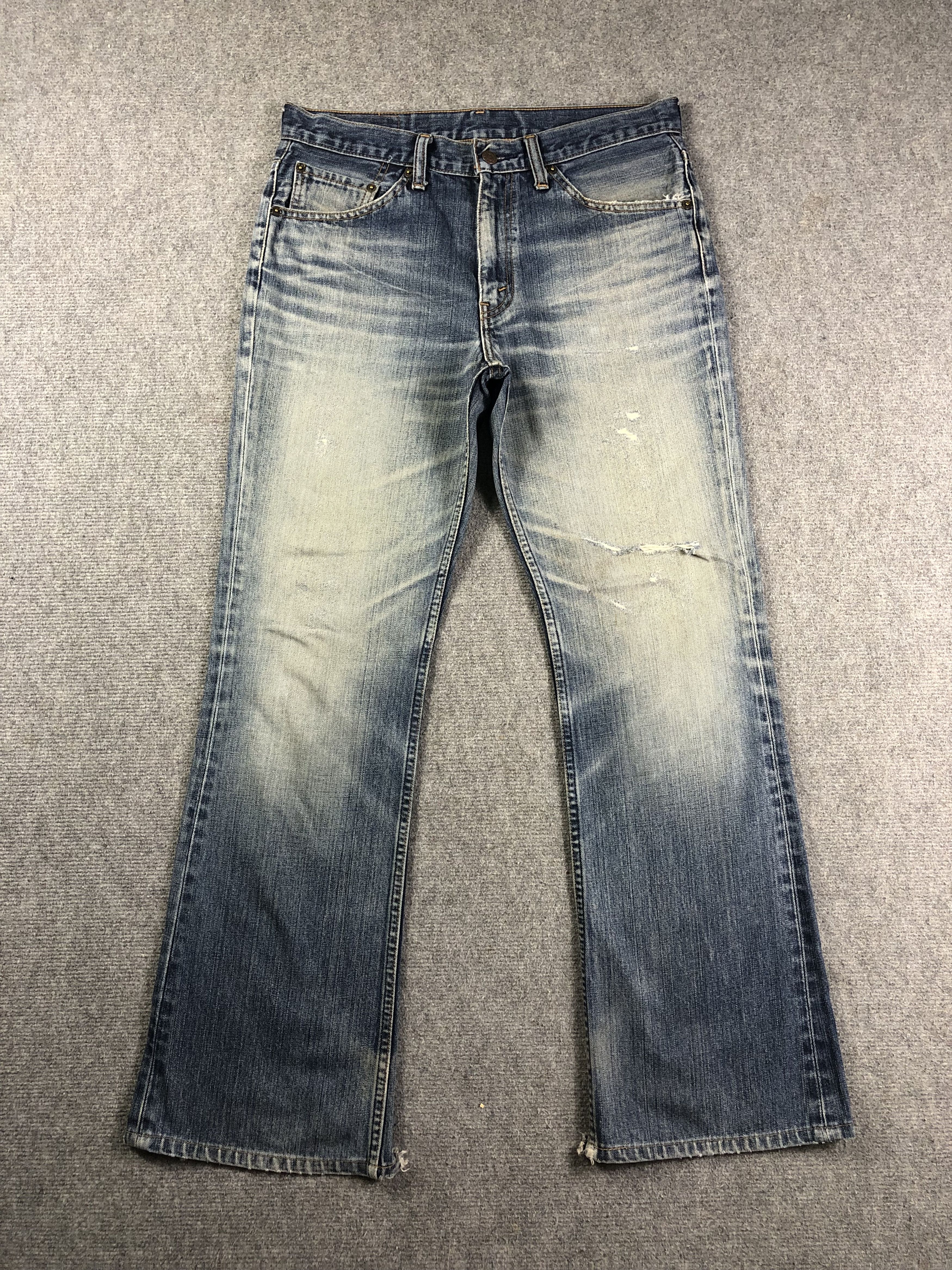 Levi's Wash Blue Levis Denim Jeans 34x30 Size US 34 / EU 50 - 1 Thumbnail