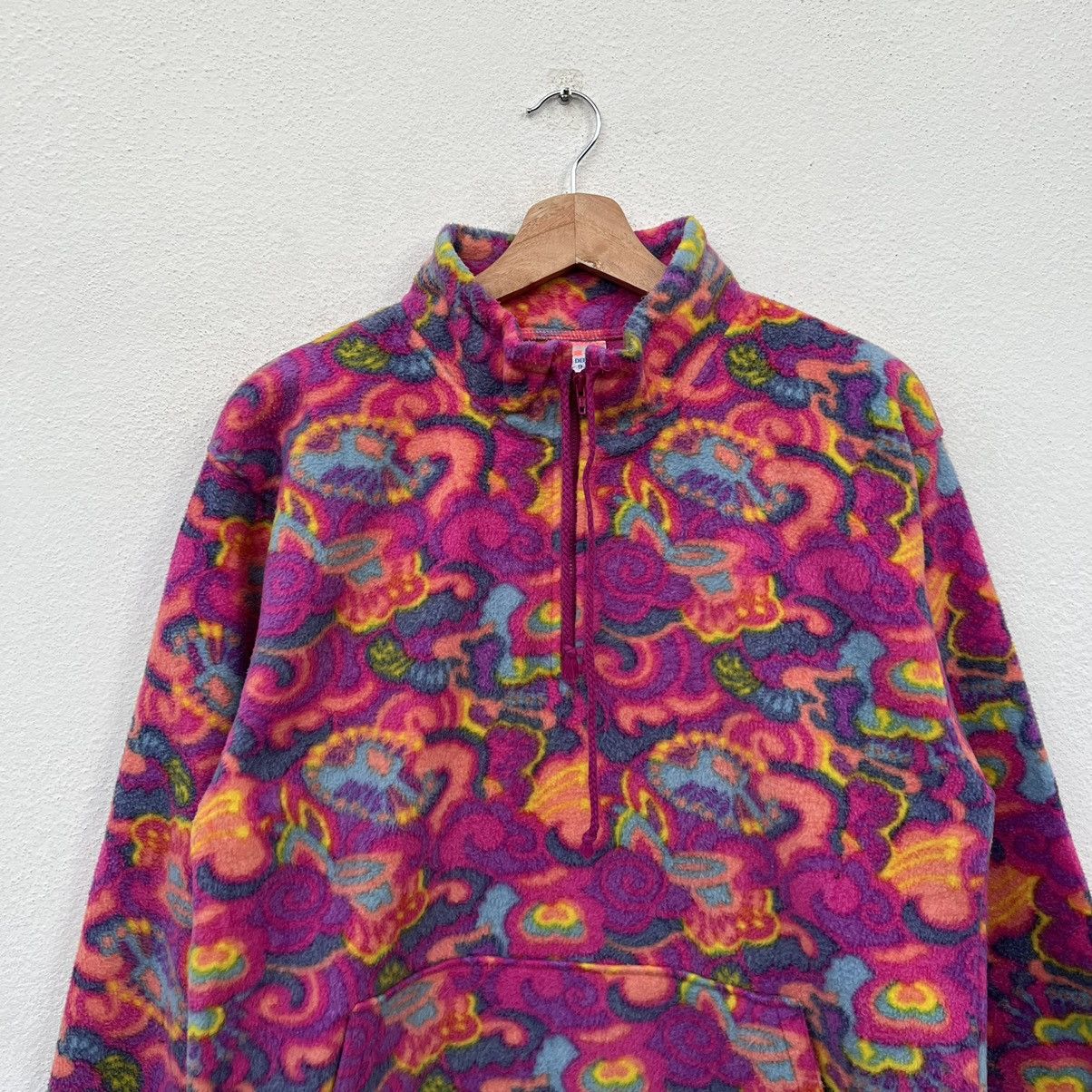 Japanese Brand RARE FLEECE JACKET NAVAJO DESIGN ASICS DEPORTE FULL PRINT Size US L / EU 52-54 / 3 - 3 Thumbnail