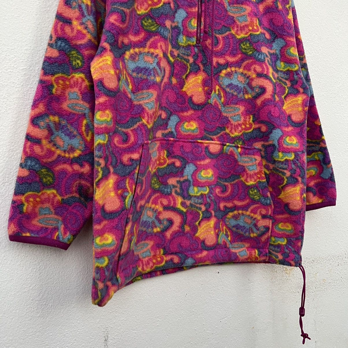 Japanese Brand RARE FLEECE JACKET NAVAJO DESIGN ASICS DEPORTE FULL PRINT Size US L / EU 52-54 / 3 - 4 Thumbnail