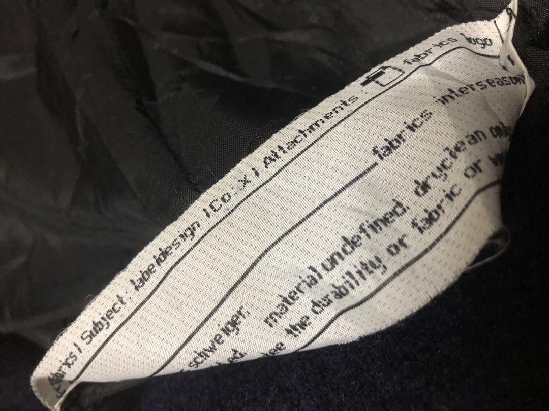 Attachment RARE DESIGN💥KAZUYUKI KUMAGAI ATTACHMENT Trench Wool Size US L / EU 52-54 / 3 - 8 Thumbnail