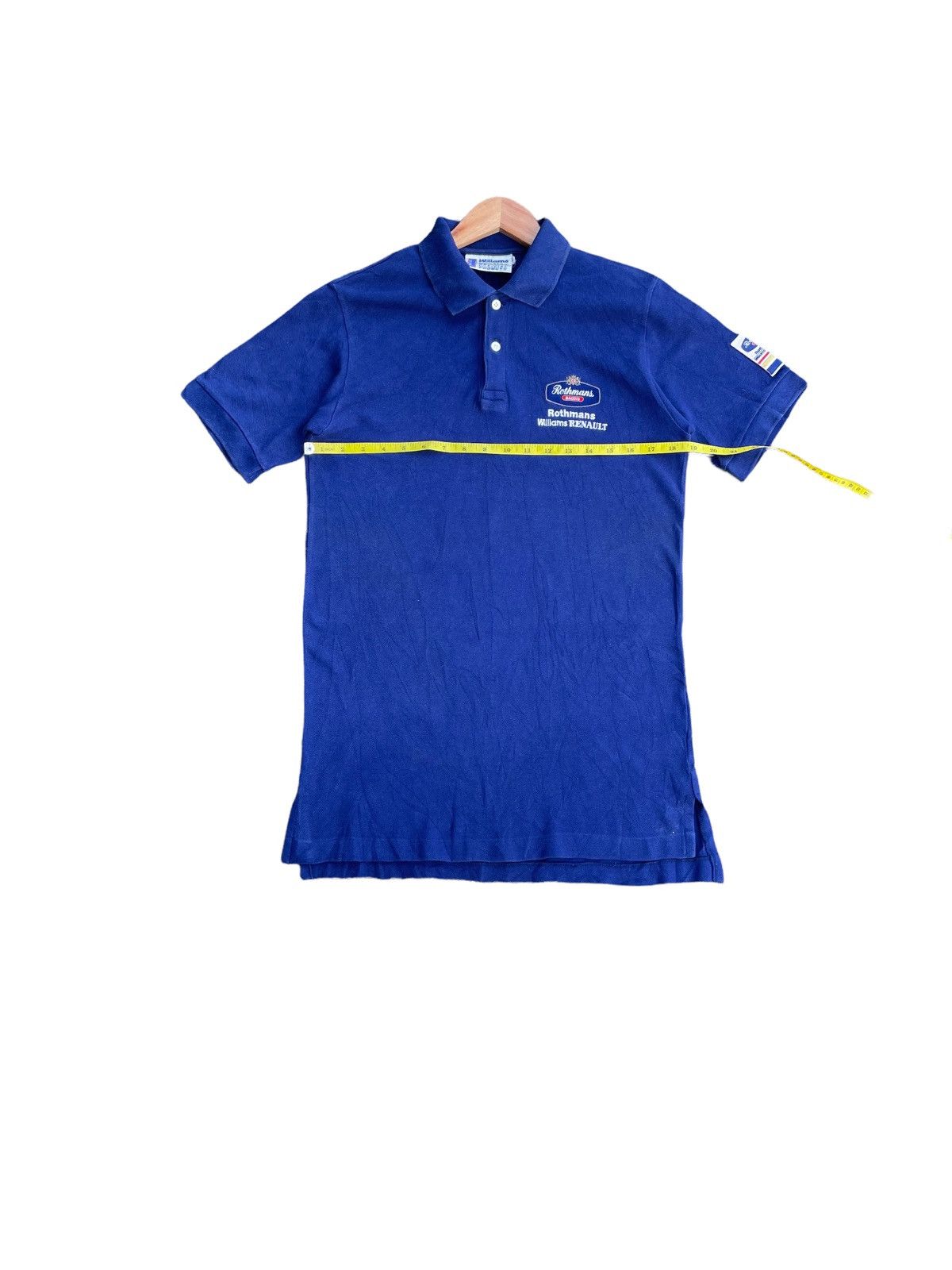 Vintage Vintage Rothmans Williams Renault Polo Tshirt Size US S / EU 44-46 / 1 - 2 Thumbnail