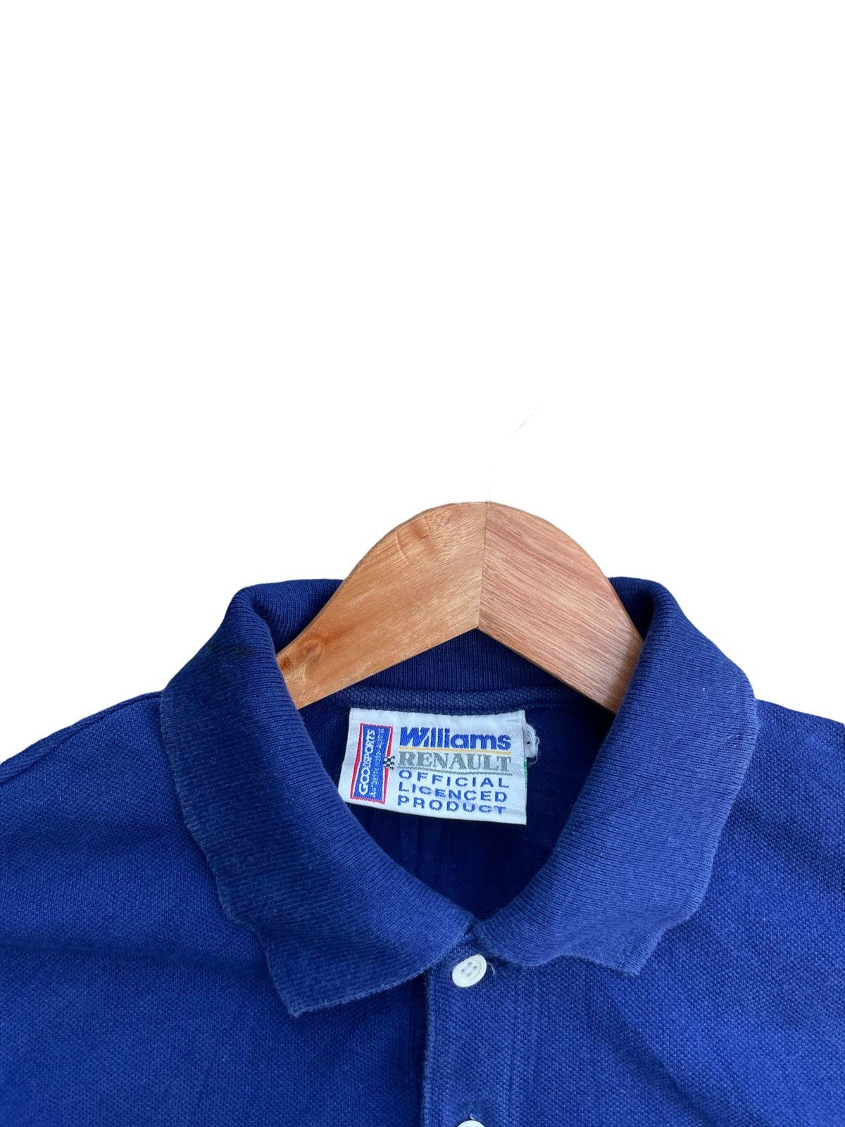 Vintage Vintage Rothmans Williams Renault Polo Tshirt Size US S / EU 44-46 / 1 - 8 Thumbnail