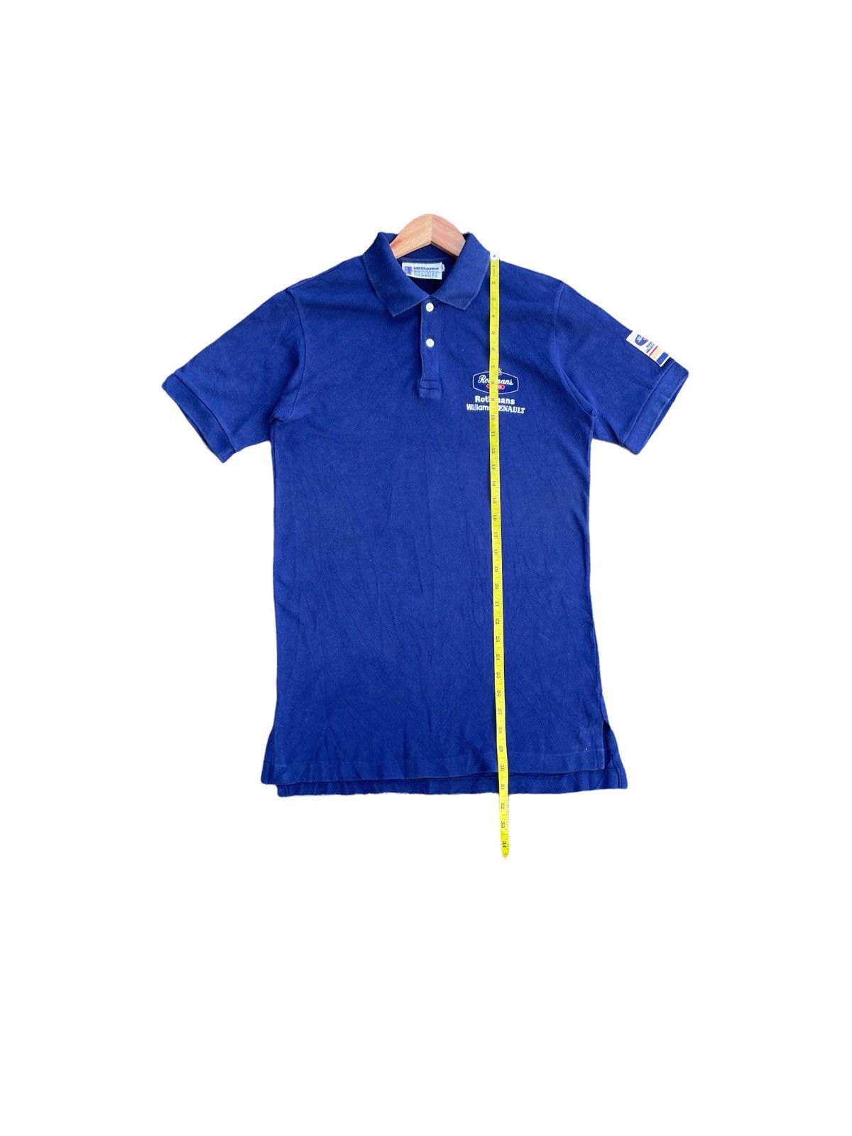 Vintage Vintage Rothmans Williams Renault Polo Tshirt Size US S / EU 44-46 / 1 - 3 Thumbnail