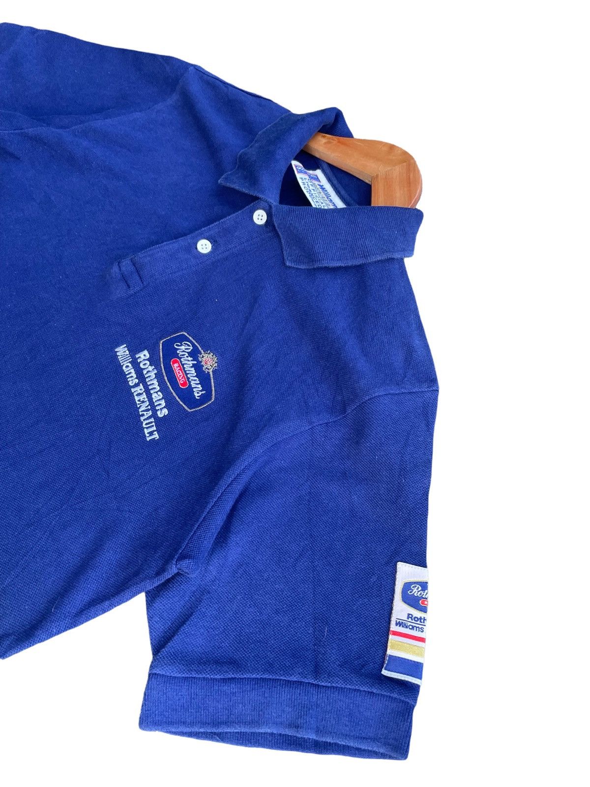 Vintage Vintage Rothmans Williams Renault Polo Tshirt Size US S / EU 44-46 / 1 - 6 Thumbnail