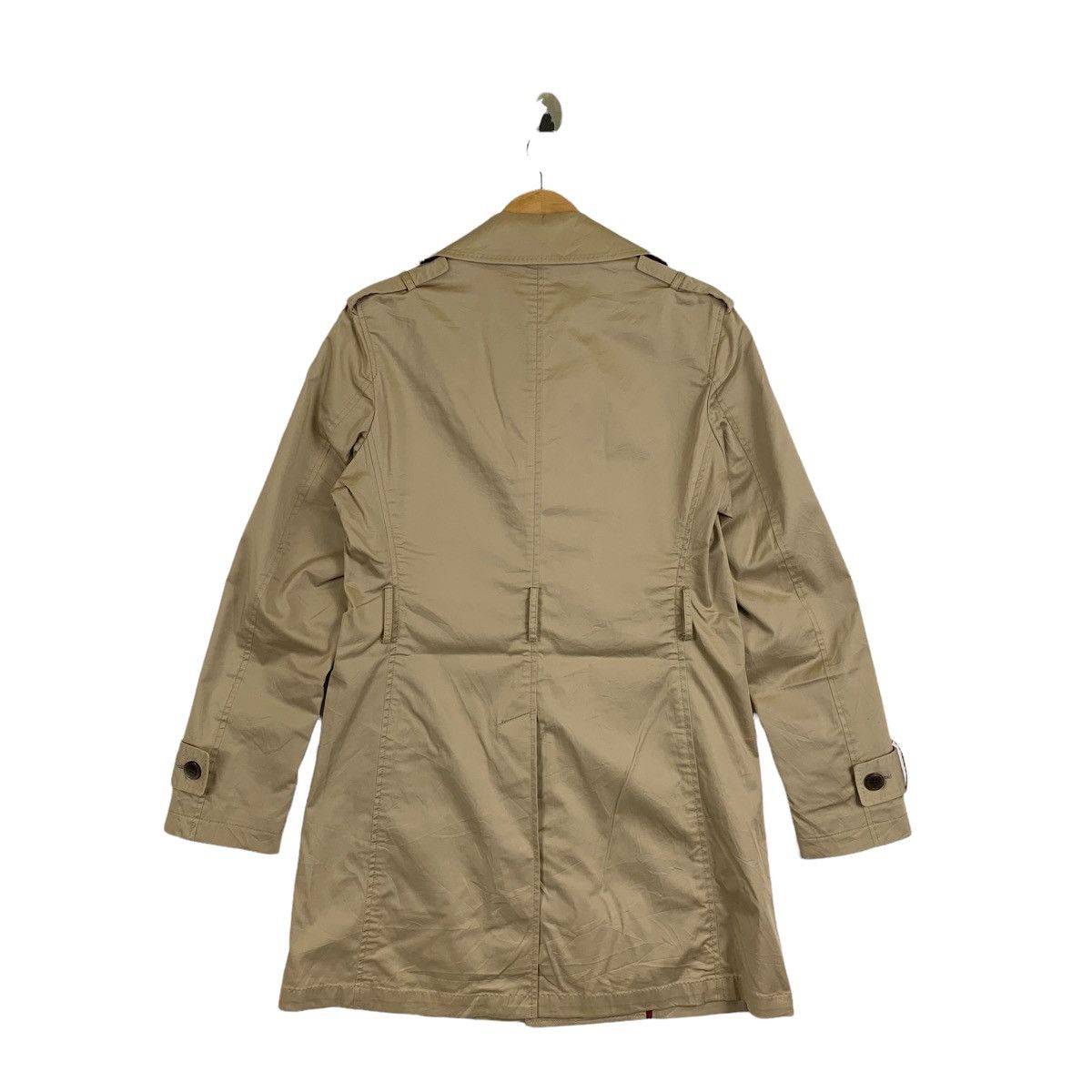 Katharine Hamnett London × Vintage KATHARINE HAMNETT London Fashion Designer Trench Coat Jacket Size US M / EU 48-50 / 2 - 2 Thumbnail