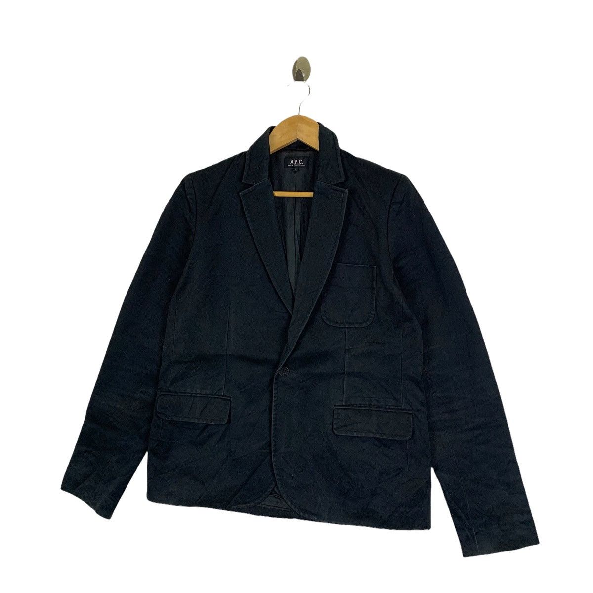A.P.C. × Designer × Vintage Vintage A.P.C Paris Fashion Designer Blazer Coats Jacket Size US M / EU 48-50 / 2 - 4 Thumbnail
