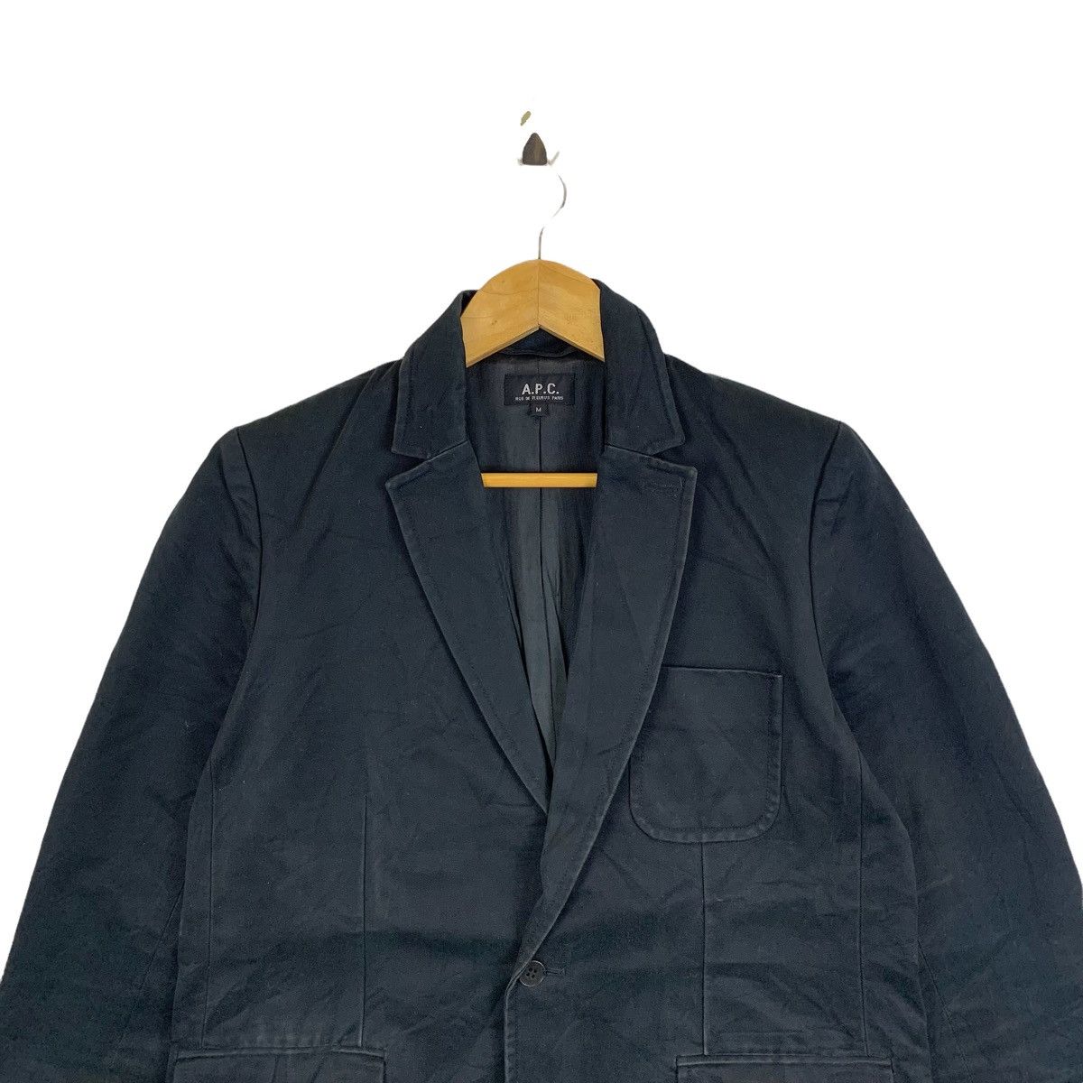 A.P.C. × Designer × Vintage Vintage A.P.C Paris Fashion Designer Blazer Coats Jacket Size US M / EU 48-50 / 2 - 5 Thumbnail