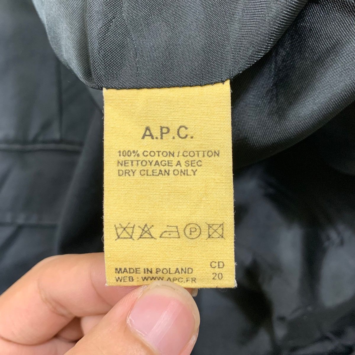 A.P.C. × Designer × Vintage Vintage A.P.C Paris Fashion Designer Blazer Coats Jacket Size US M / EU 48-50 / 2 - 7 Thumbnail
