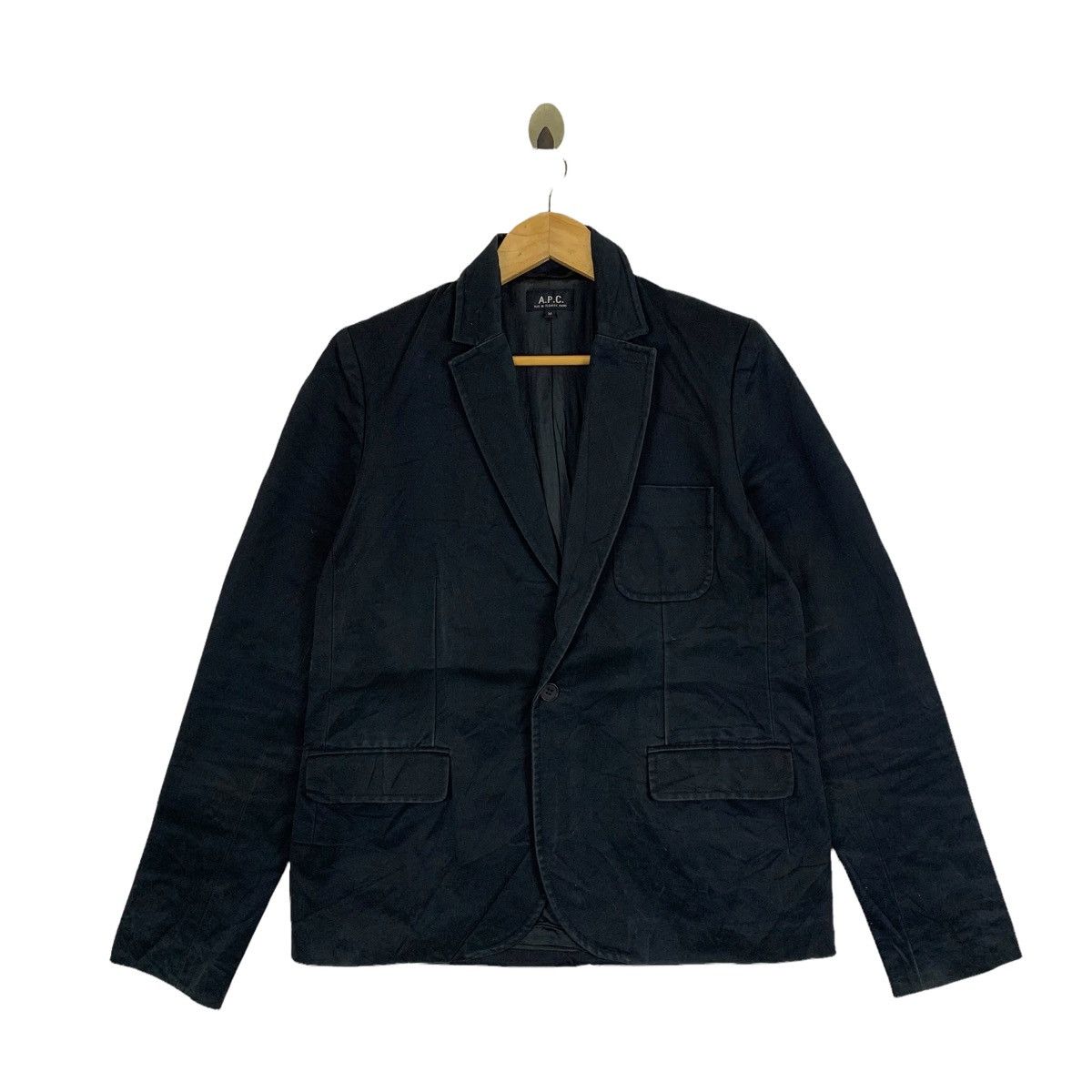 A.P.C. × Designer × Vintage Vintage A.P.C Paris Fashion Designer Blazer Coats Jacket Size US M / EU 48-50 / 2 - 1 Thumbnail