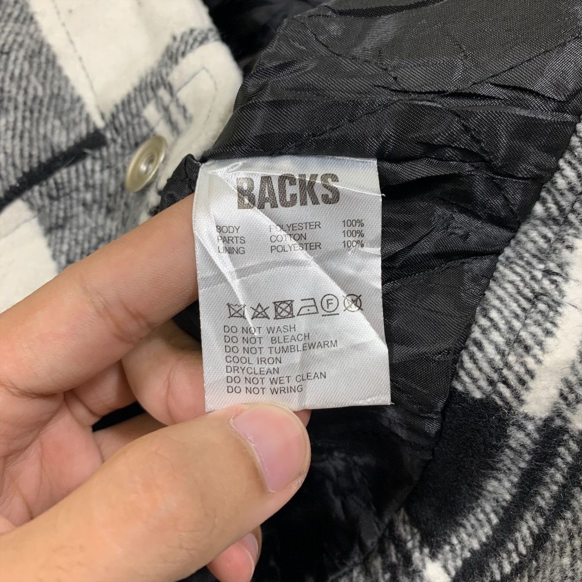Designer × Japanese Brand BACKS By Seven Loveless Black Japanese Brand Bomber Jacket Size US M / EU 48-50 / 2 - 7 Thumbnail