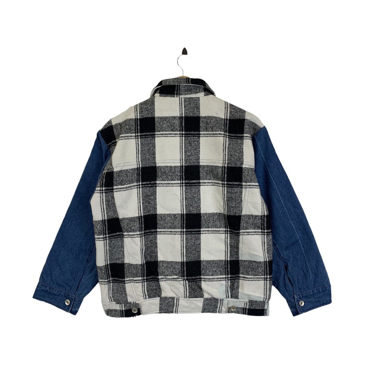 Designer × Japanese Brand BACKS By Seven Loveless Black Japanese Brand Bomber Jacket Size US M / EU 48-50 / 2 - 2 Thumbnail