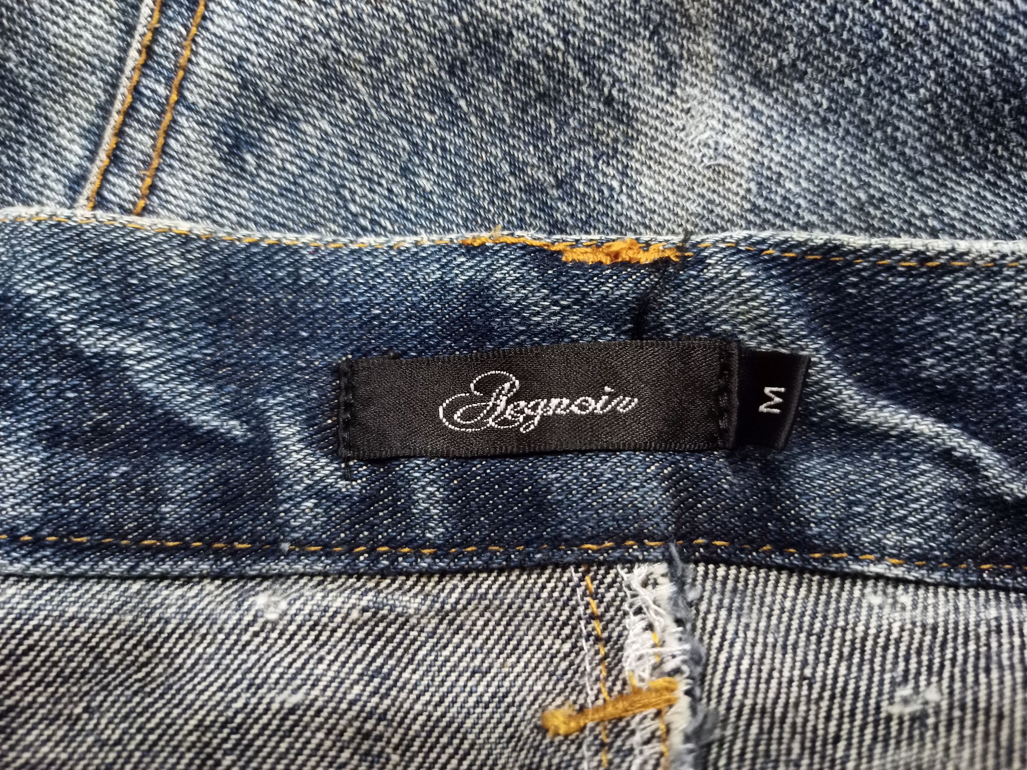 Japanese Brand Japanese Aegnoir Distressed Mud Wash Faded Jeans Size US 30 / EU 46 - 20 Thumbnail