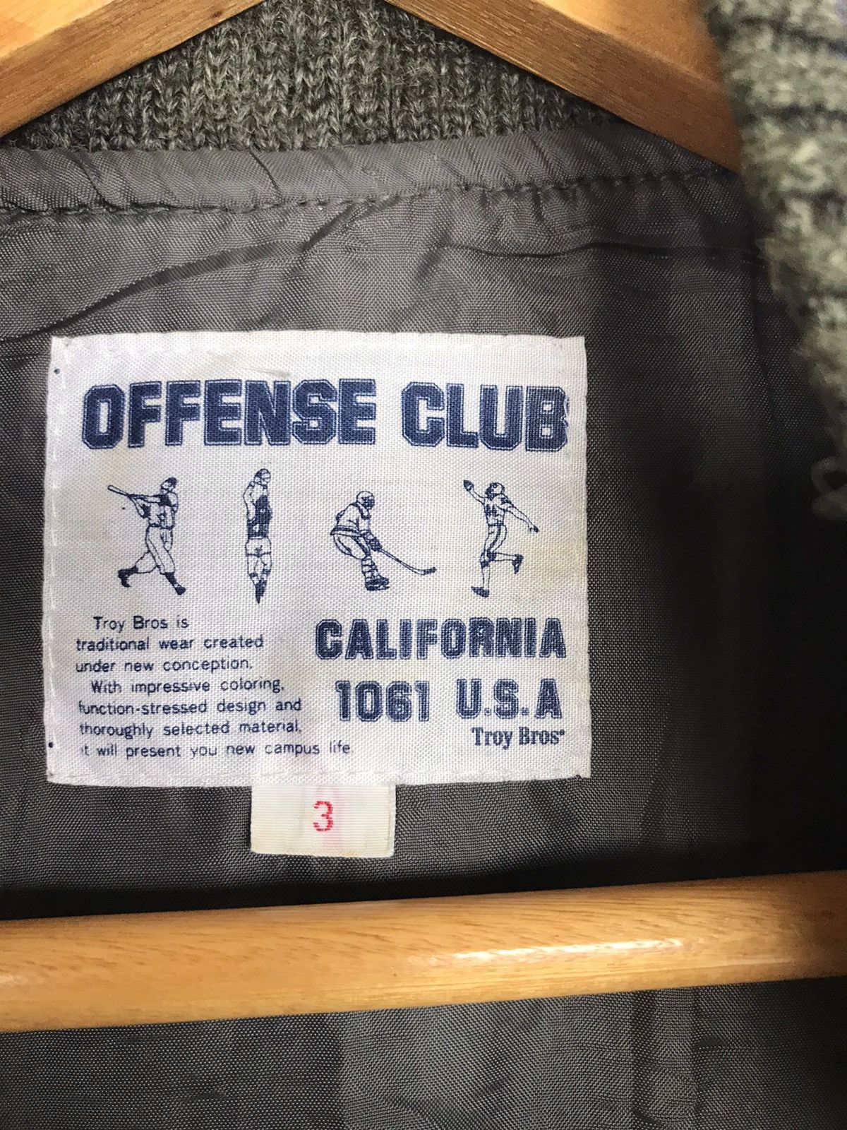 Japanese Brand Vintage 1980s Troy Bros California Varsity Jacket Size US M / EU 48-50 / 2 - 3 Thumbnail