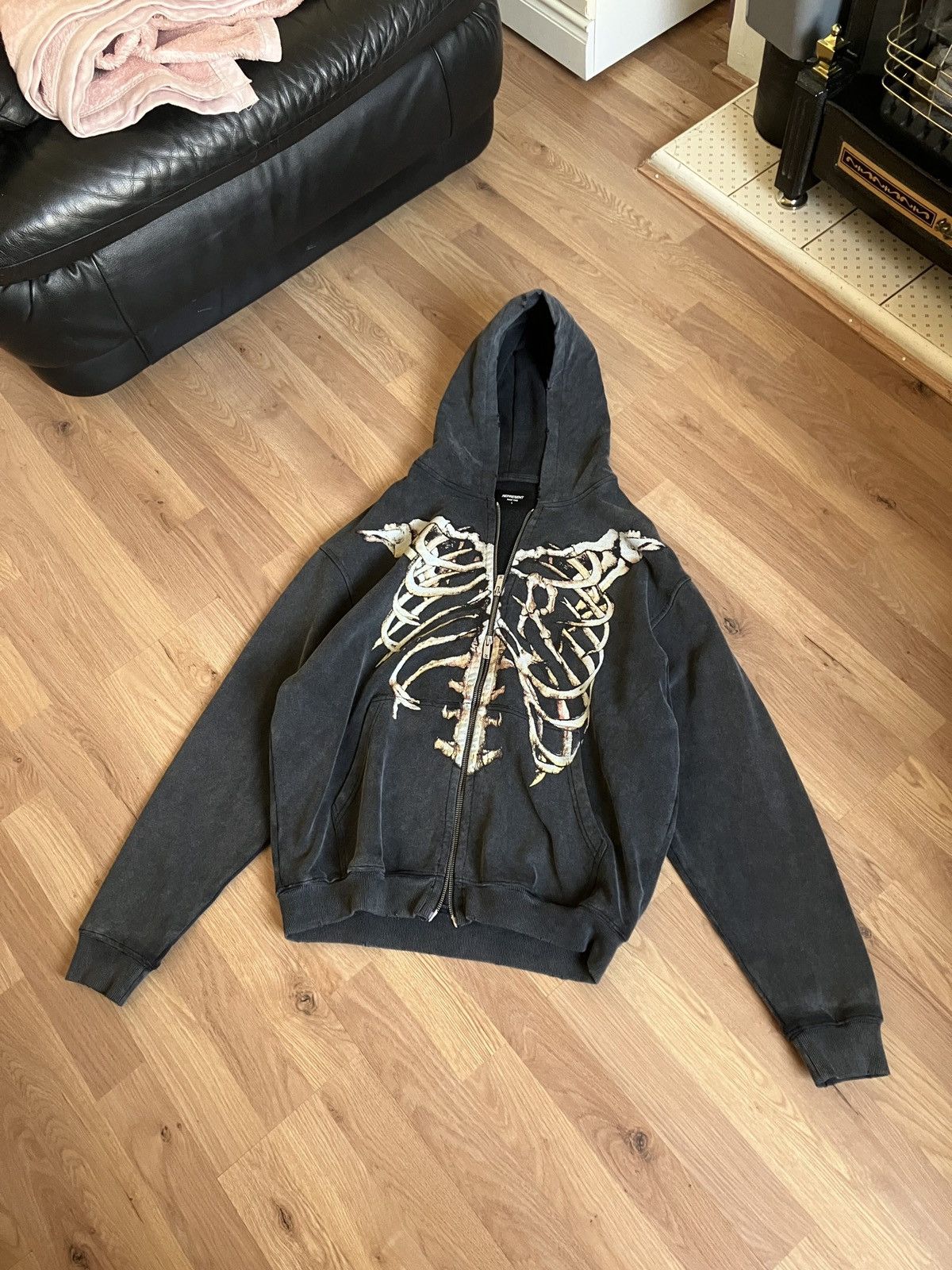 Bones zip up hoodie hotsell