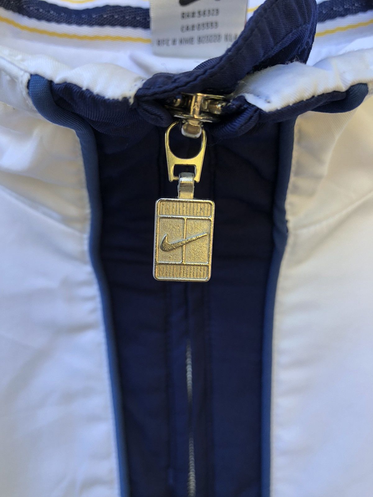 Nike 🔥Vtg 00s Nike Tennis Challenge Court Small Logo Jacket Size US XXL / EU 58 / 5 - 5 Thumbnail