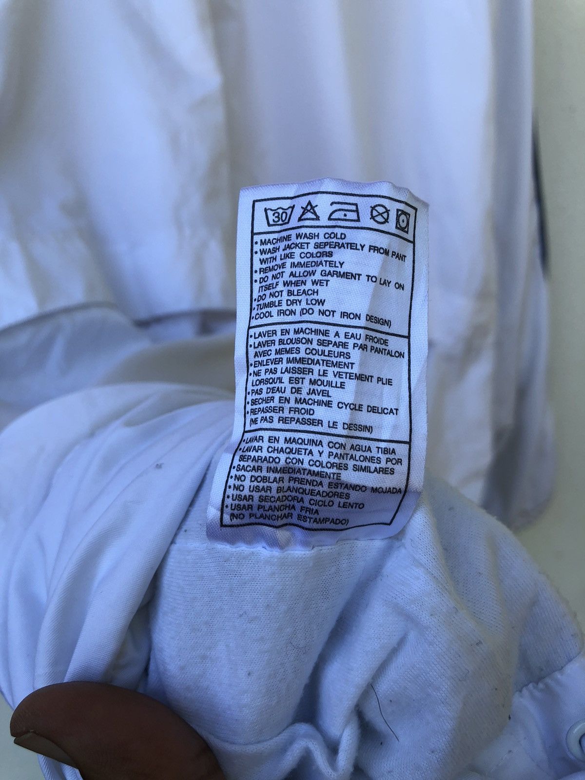 Nike 🔥Vtg 00s Nike Tennis Challenge Court Small Logo Jacket Size US XXL / EU 58 / 5 - 9 Thumbnail