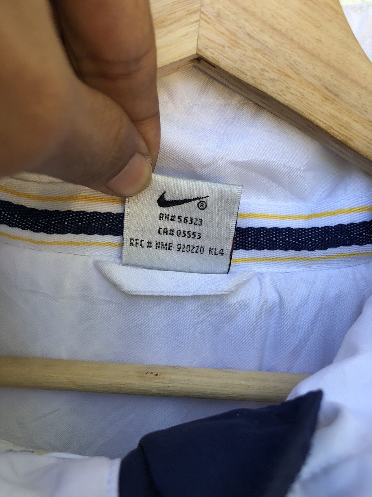 Nike 🔥Vtg 00s Nike Tennis Challenge Court Small Logo Jacket Size US XXL / EU 58 / 5 - 4 Thumbnail