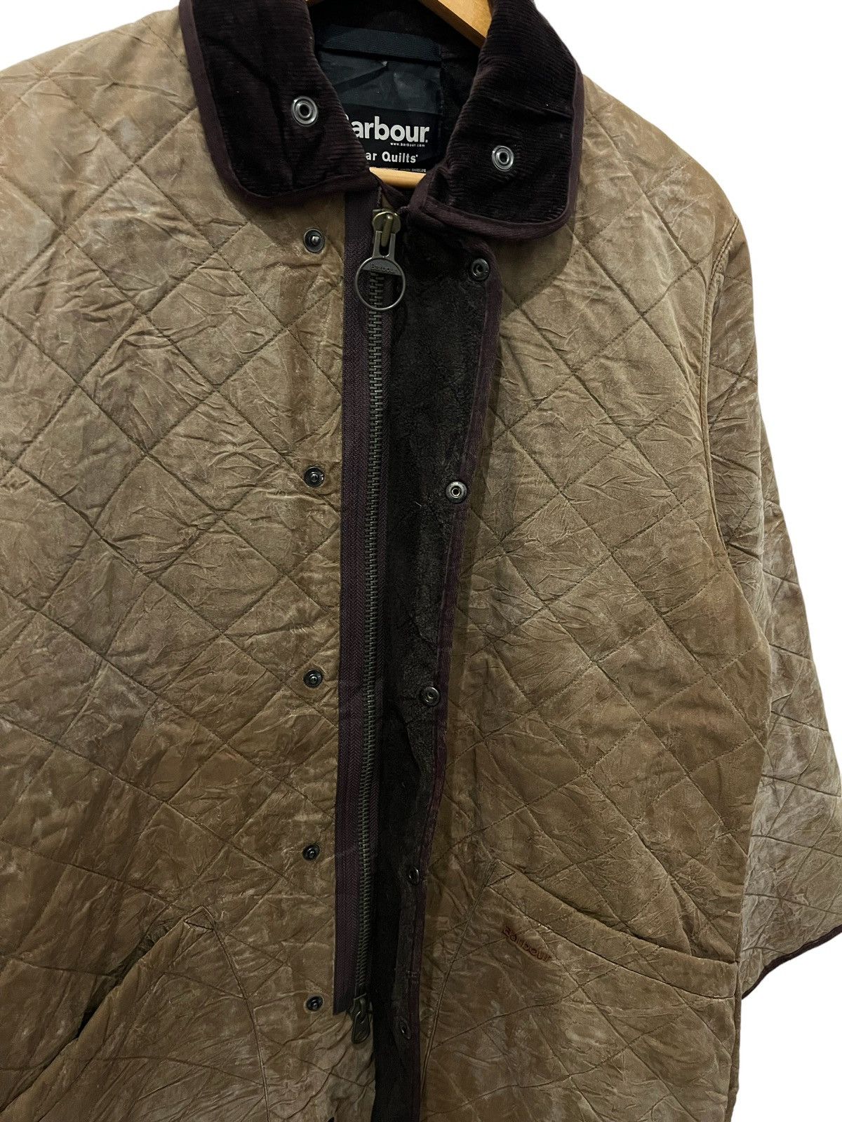 Barbour × Vintage VINTAGE BARBOUR DURACOTTON POLAR QUILTS QUILTS JACKET Size US M / EU 48-50 / 2 - 3 Thumbnail