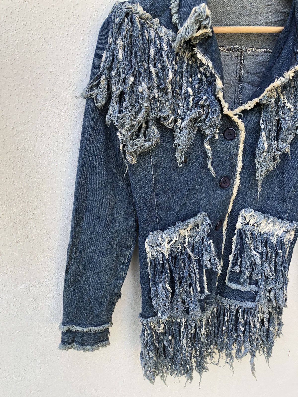 Seditionaries Unknow Brand Distressed Denim Size US S / EU 44-46 / 1 - 4 Thumbnail