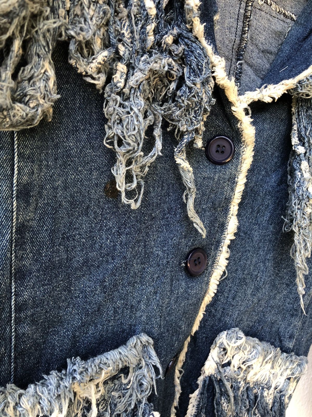 Seditionaries Unknow Brand Distressed Denim Size US S / EU 44-46 / 1 - 8 Thumbnail