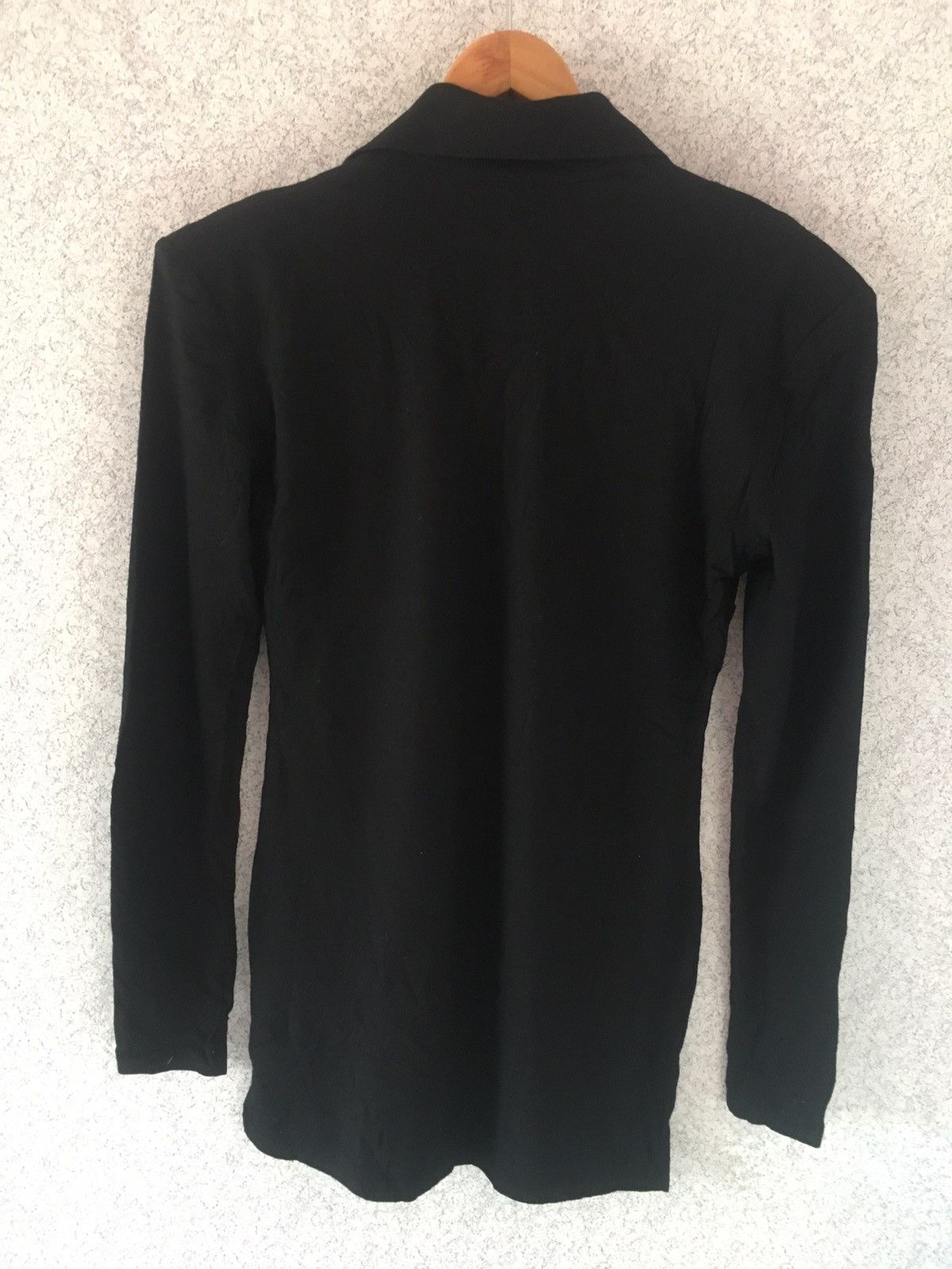 Yohji Yamamoto Yohji Yamamoto Black Minimalist Plain Zip up signature tag Size M / US 6-8 / IT 42-44 - 5 Thumbnail
