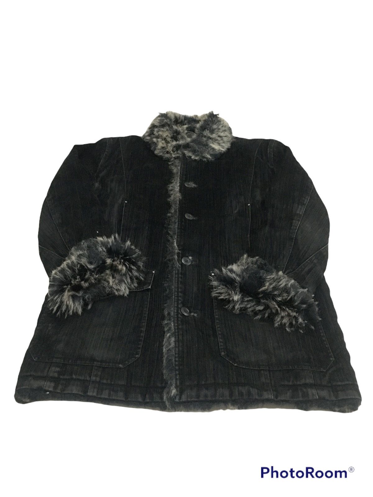 Japanese Brand × Kansai Yamamoto 🔥STEALS🔥KANSAI FUR JACKET DOUBLE POCKET Size US S / EU 44-46 / 1 - 3 Thumbnail