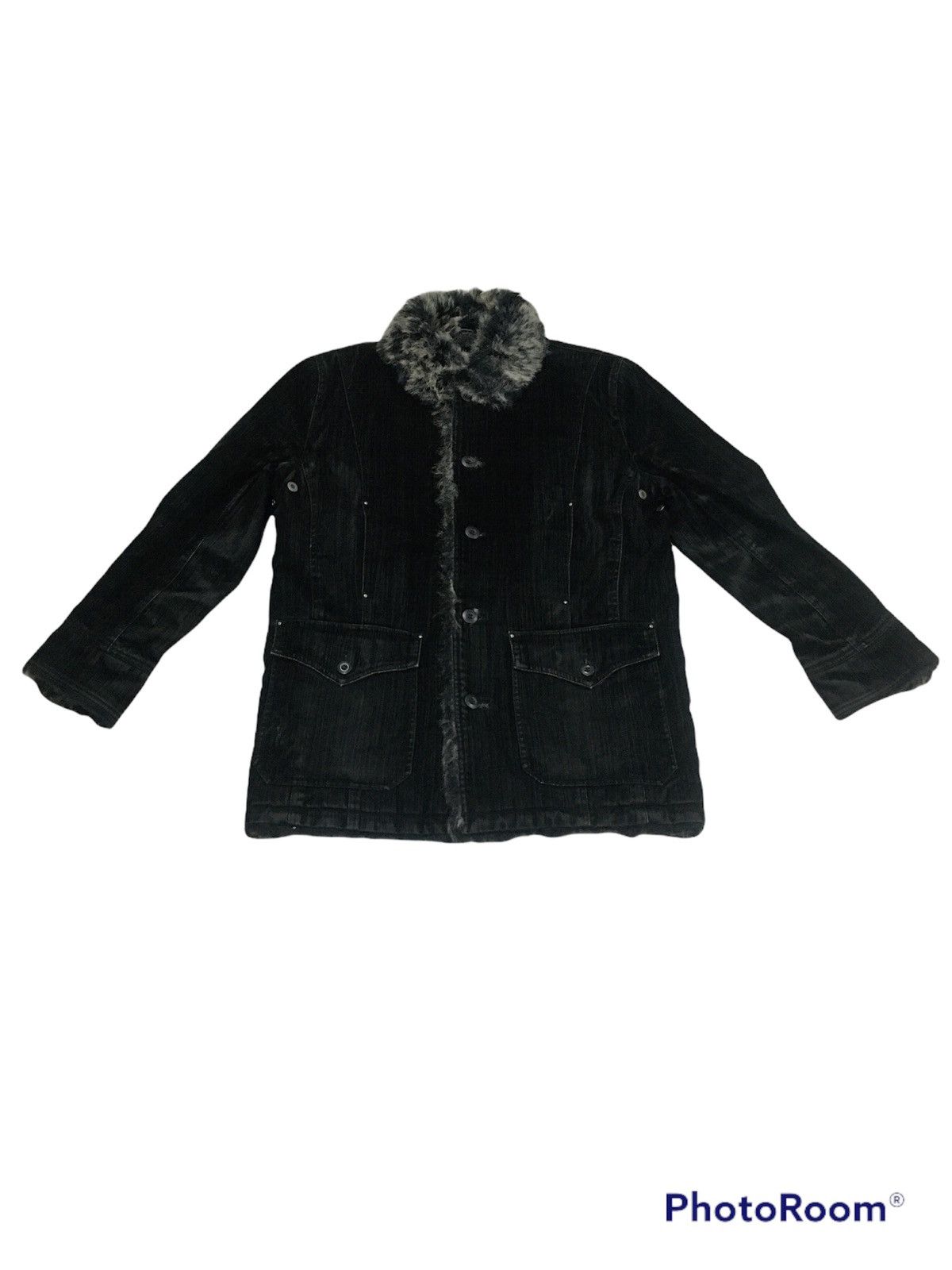 Japanese Brand × Kansai Yamamoto 🔥STEALS🔥KANSAI FUR JACKET DOUBLE POCKET Size US S / EU 44-46 / 1 - 2 Thumbnail