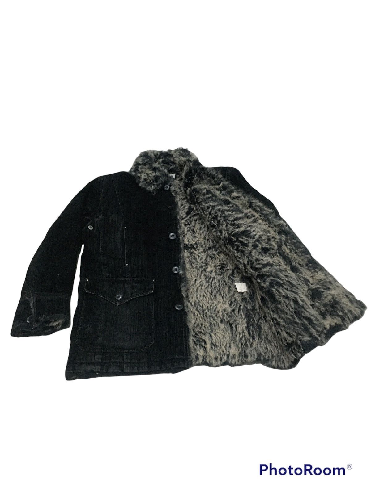 Japanese Brand × Kansai Yamamoto 🔥STEALS🔥KANSAI FUR JACKET DOUBLE POCKET Size US S / EU 44-46 / 1 - 1 Thumbnail