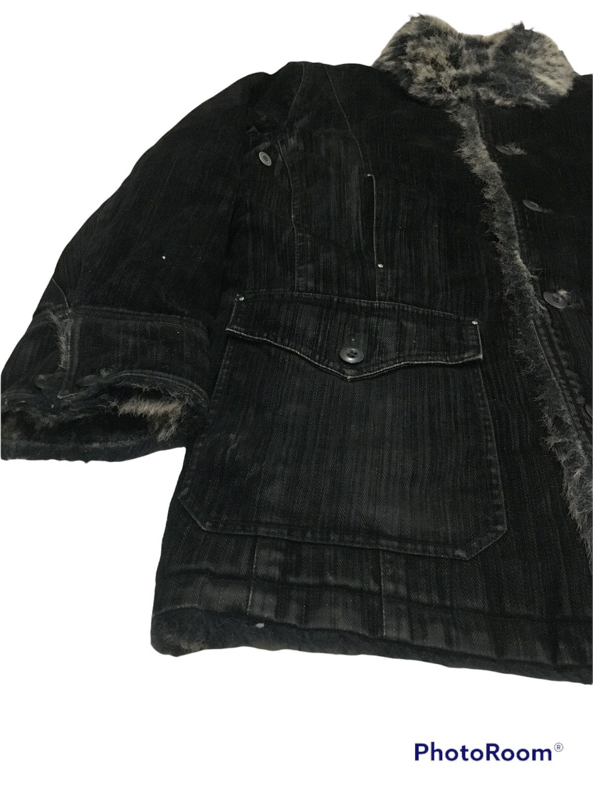 Japanese Brand × Kansai Yamamoto 🔥STEALS🔥KANSAI FUR JACKET DOUBLE POCKET Size US S / EU 44-46 / 1 - 10 Thumbnail