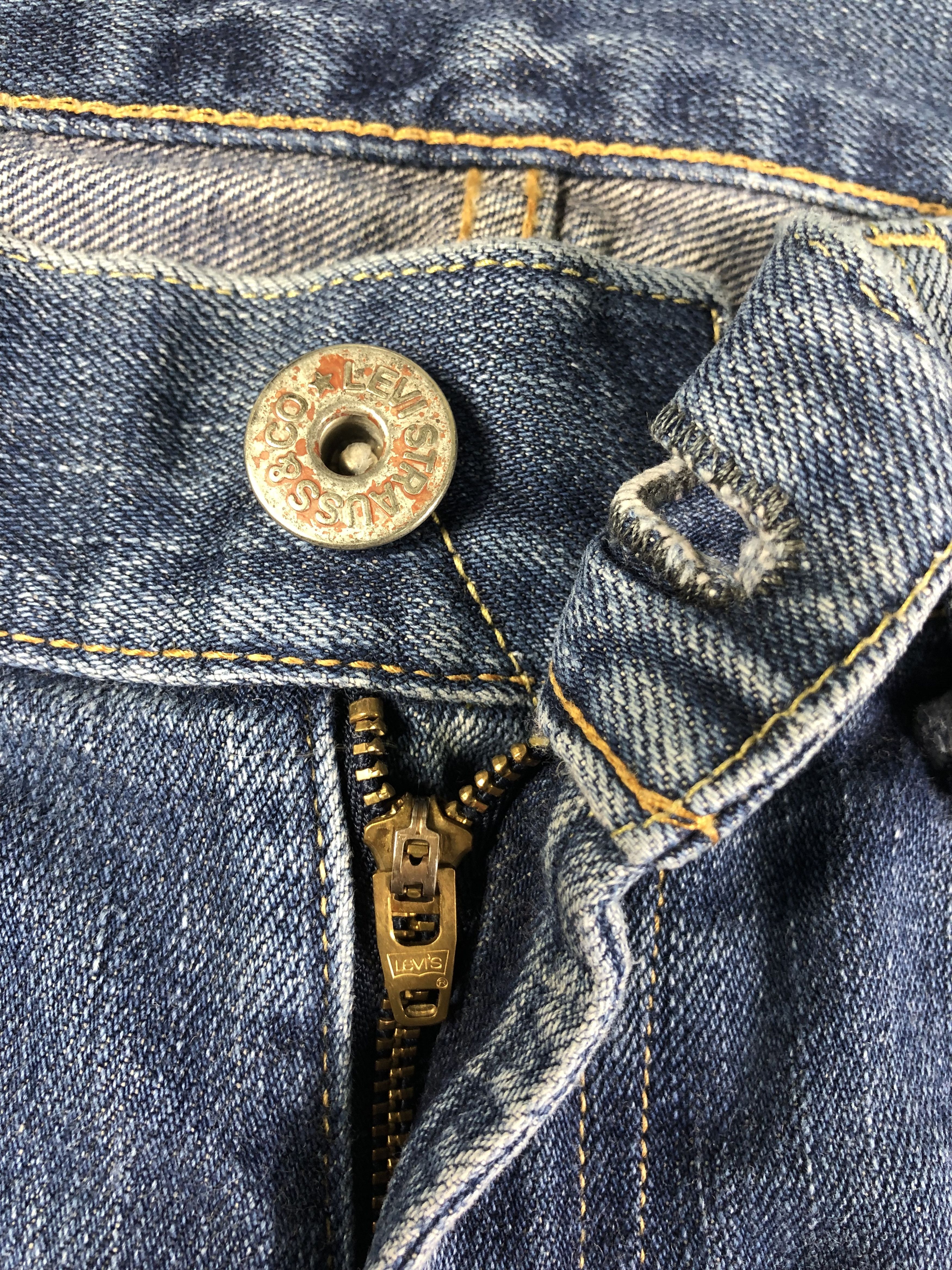 Levi's Wash Blue Levis Denim Jeans 30x29 Size 30" / US 8 / IT 44 - 3 Thumbnail