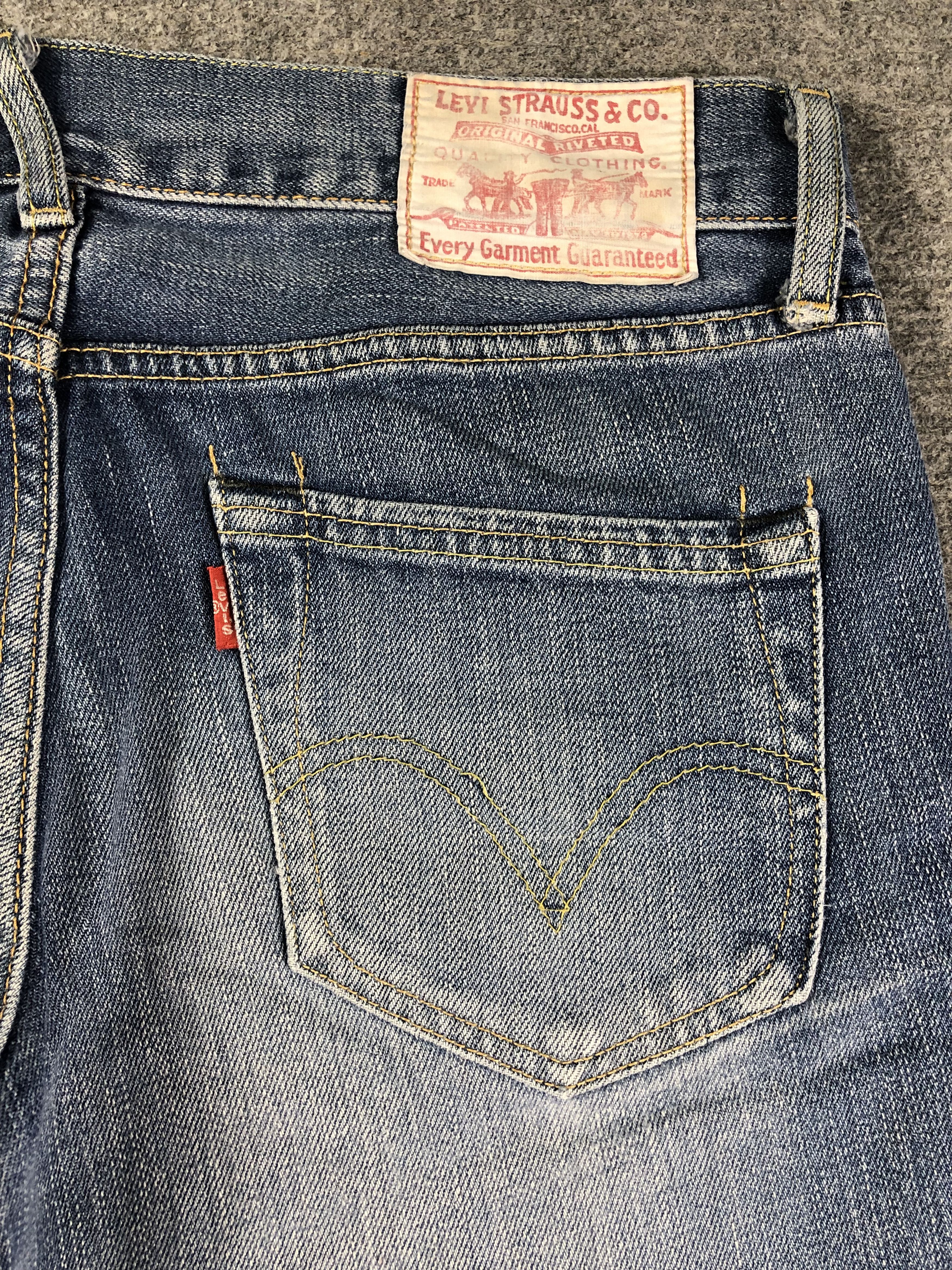 Levi's Wash Blue Levis Denim Jeans 30x29 Size 30" / US 8 / IT 44 - 11 Thumbnail