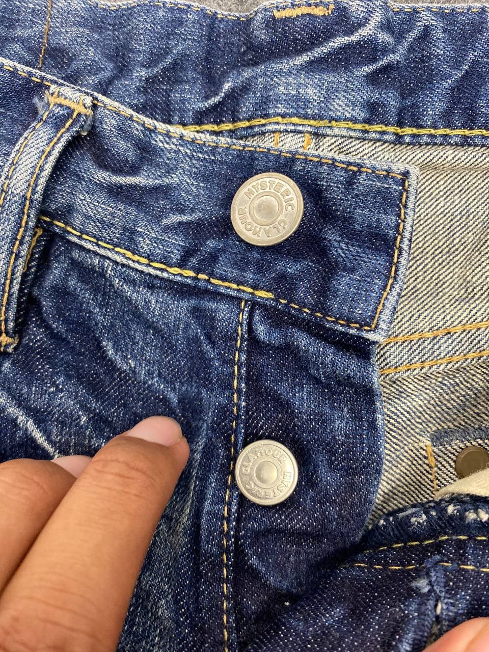 Hysteric Glamour Vintage Hysteric Glamour Custom Cropped Jeans Size 29" - 9 Thumbnail