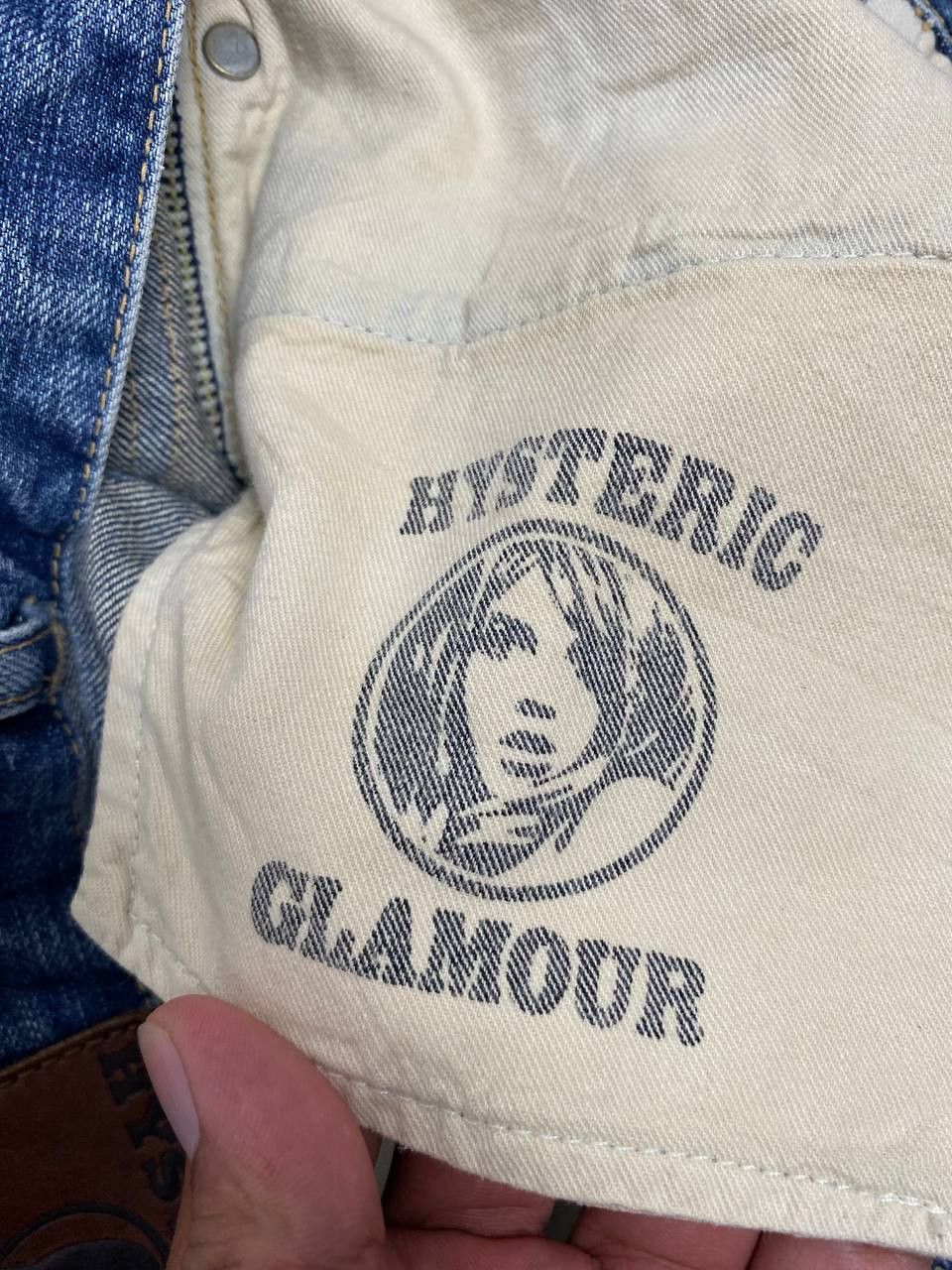 Hysteric Glamour Vintage Hysteric Glamour Custom Cropped Jeans Size 29" - 10 Thumbnail