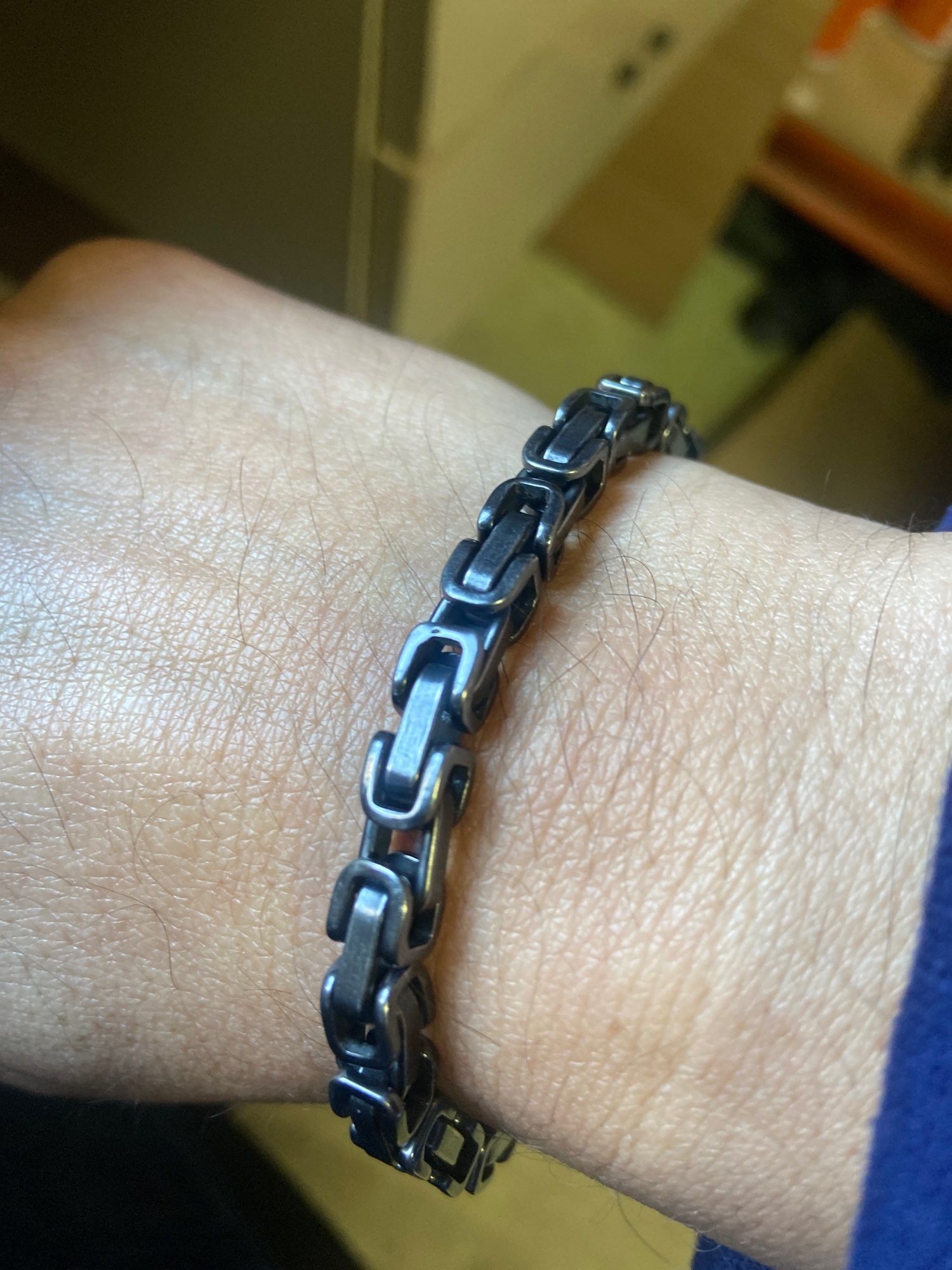 Jewelry 21CM Round Chain Bracelet Size ONE SIZE - 3 Thumbnail