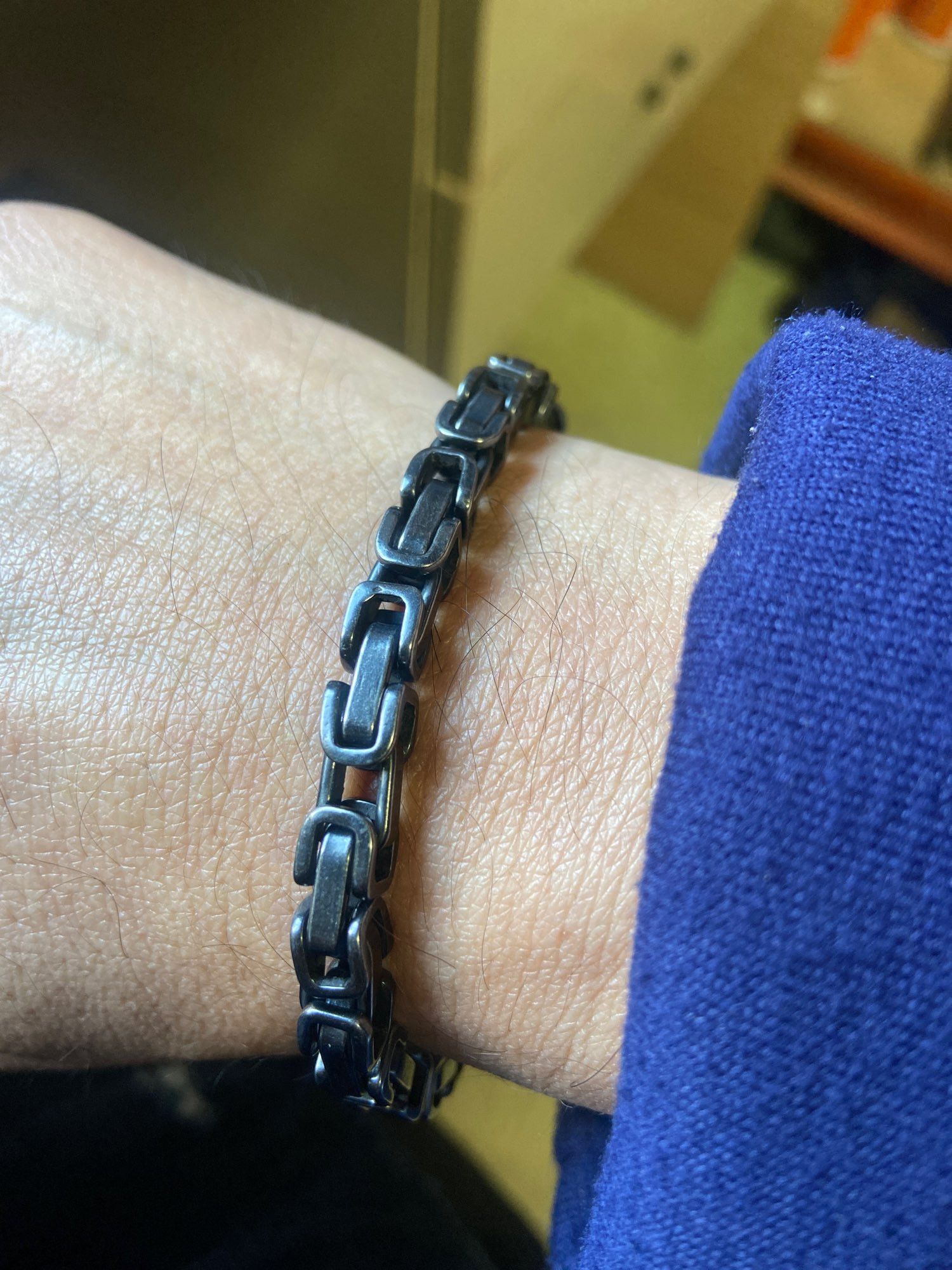 Jewelry 21CM Round Chain Bracelet Size ONE SIZE - 2 Thumbnail