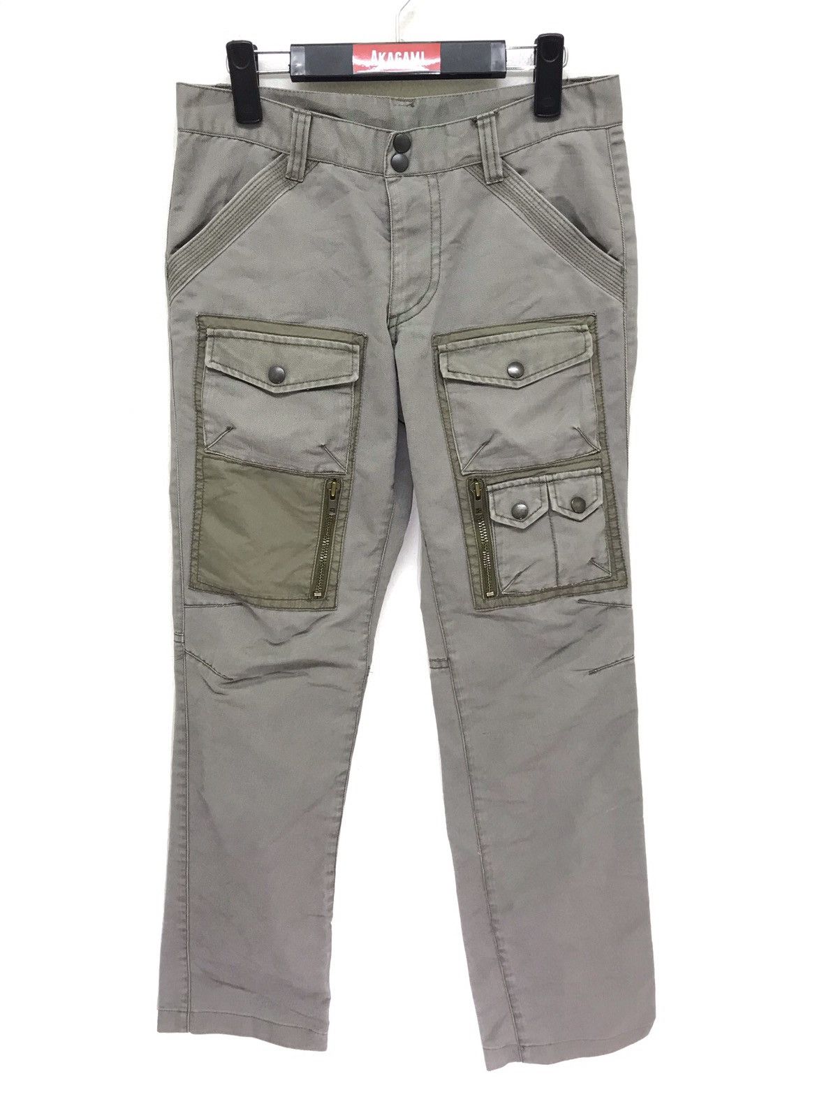 Japanese Brand Comme Ca Ism Bush Pant Slim Size US 30 / EU 46 - 2 Thumbnail