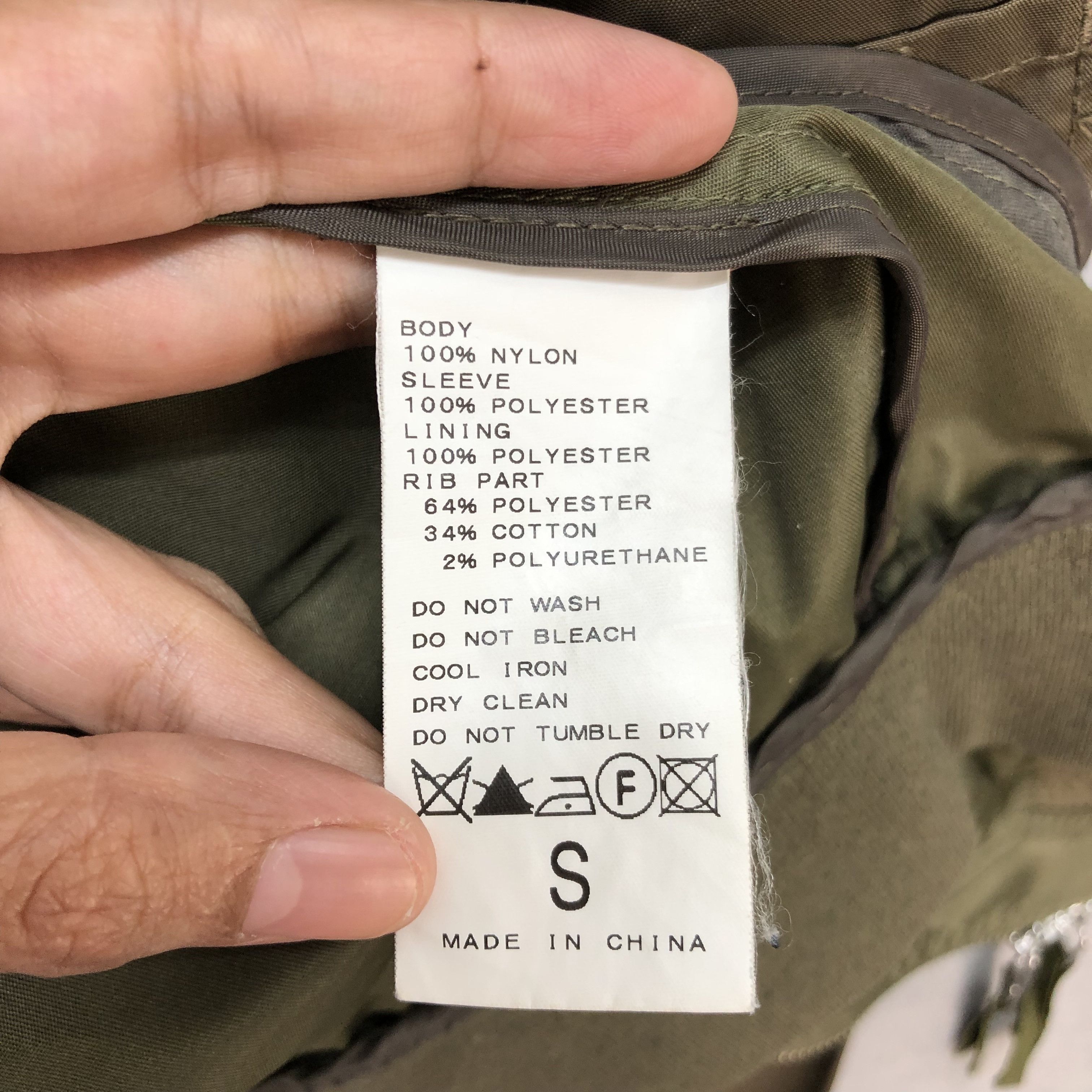 Edifice Japan 417 BY EDIFICE OLIVE GREEN BOMBER JACKET #5886-212 Size US S / EU 44-46 / 1 - 9 Thumbnail
