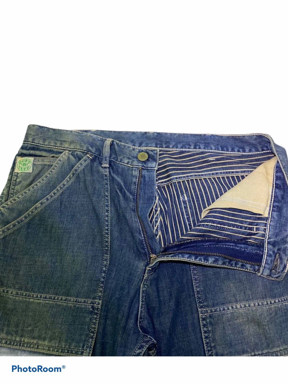 Japanese Brand Vintage ruff n tuff x hectic worker jeans very nice design Size US 36 / EU 52 - 6 Thumbnail