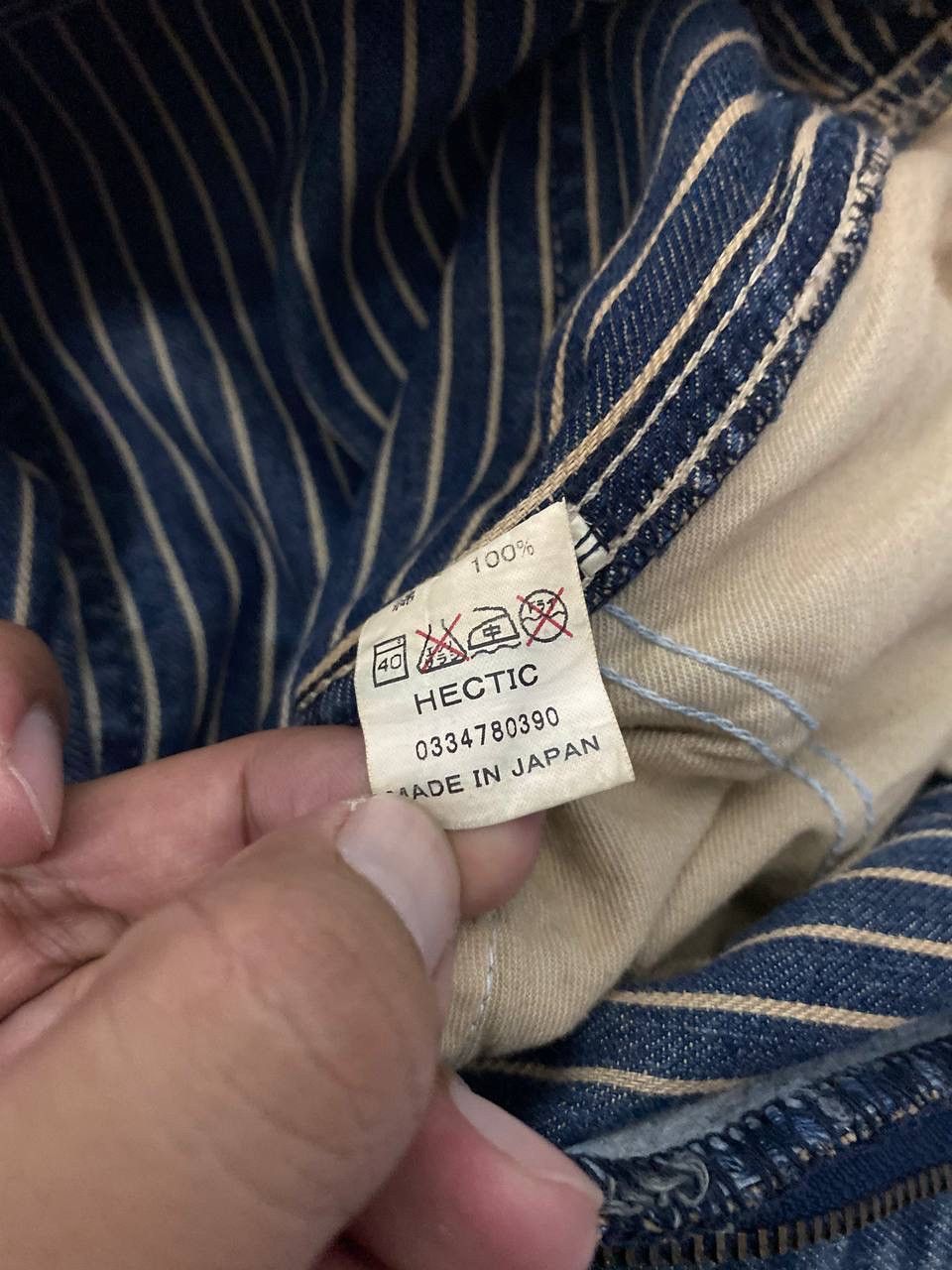 Japanese Brand Vintage ruff n tuff x hectic worker jeans very nice design Size US 36 / EU 52 - 3 Thumbnail