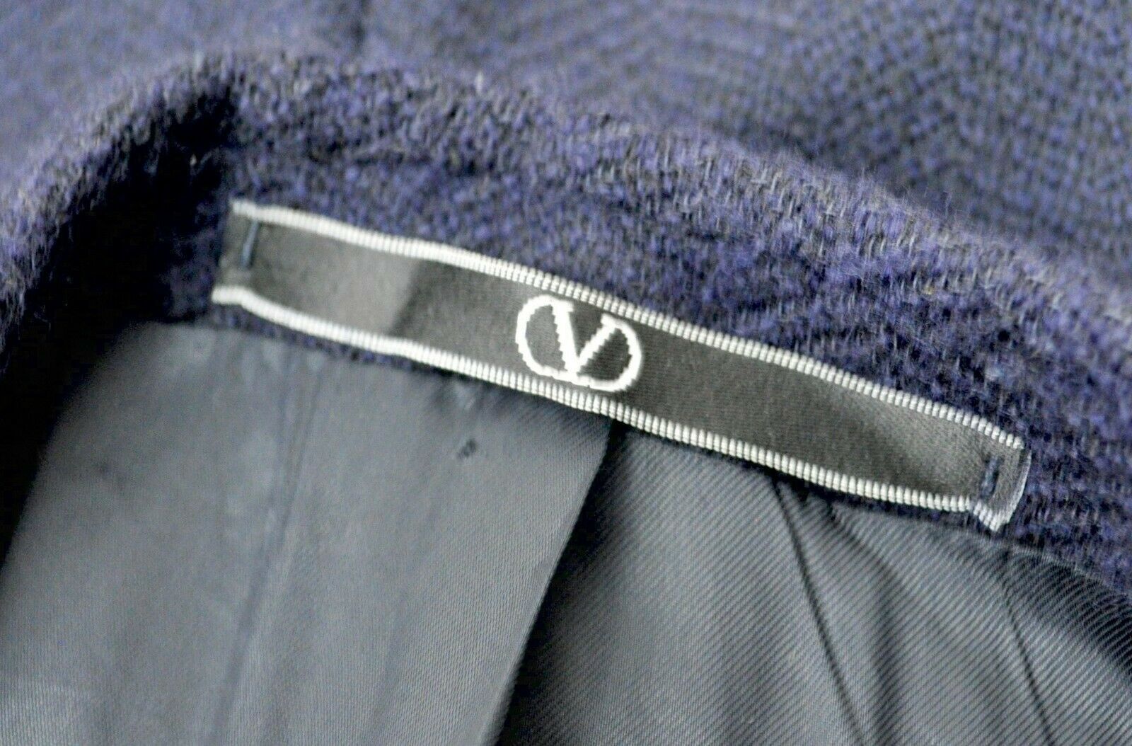 Valentino UOMO Blazer US 42 Wool Cashmere Herringbone Jacket Coat L Size 42R - 10 Thumbnail