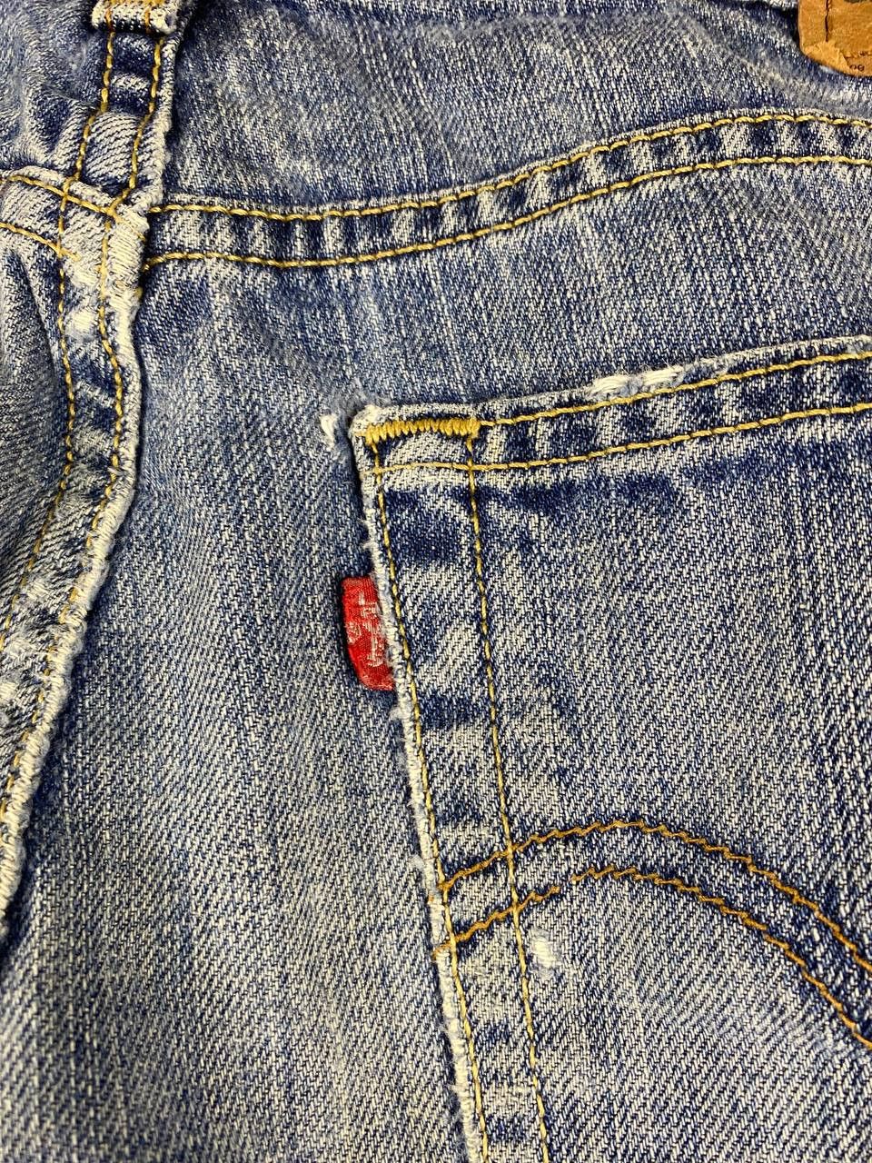 Levi's vintage levis 514 slim straight distressed denim Size US 31 - 4 Thumbnail