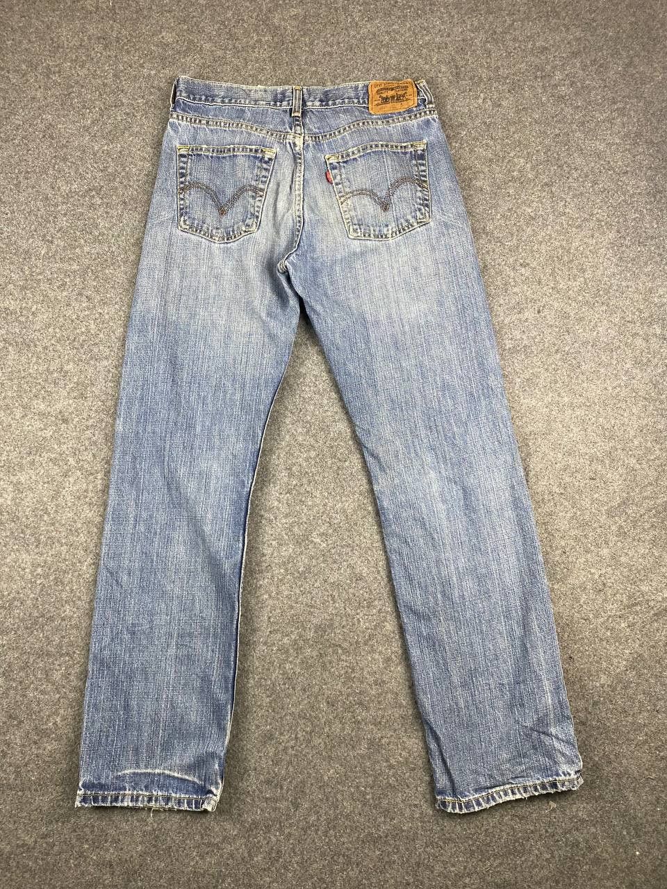 Levi's vintage levis 514 slim straight distressed denim Size US 31 - 1 Thumbnail