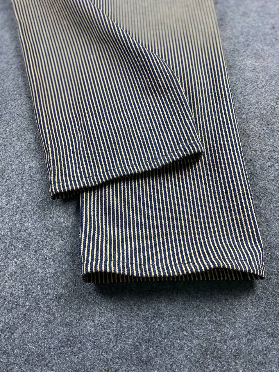 ABAHOUSE vintage abahouse hickory stripe denim nice design Size US 33 - 9 Thumbnail