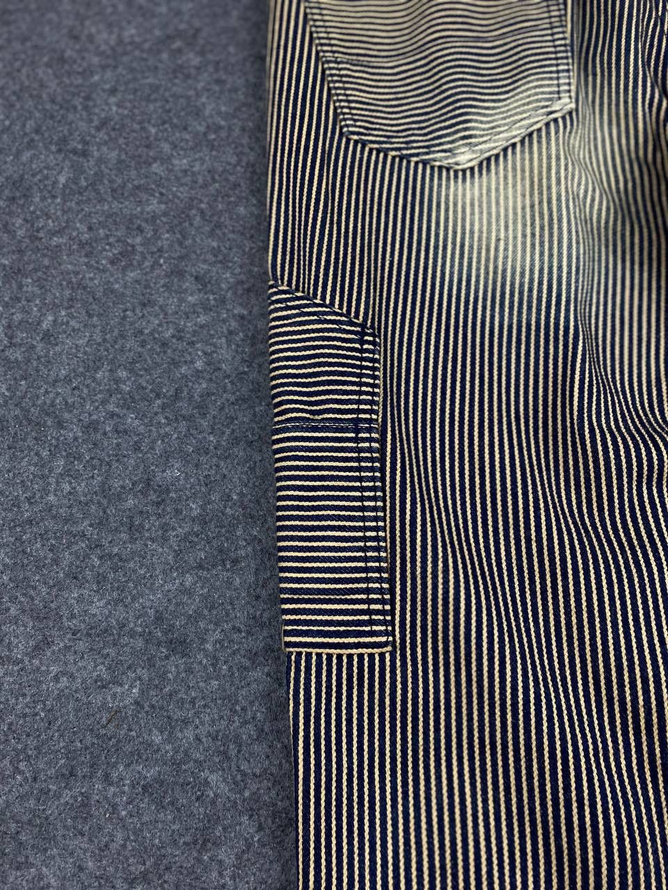 ABAHOUSE vintage abahouse hickory stripe denim nice design Size US 33 - 8 Thumbnail