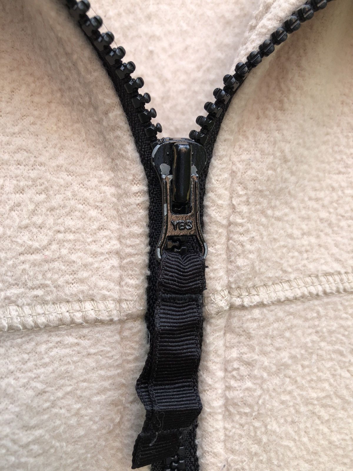 Japanese Brand Vintage 80's Fleece Zipper Sweater by Living Island Size US M / EU 48-50 / 2 - 8 Thumbnail