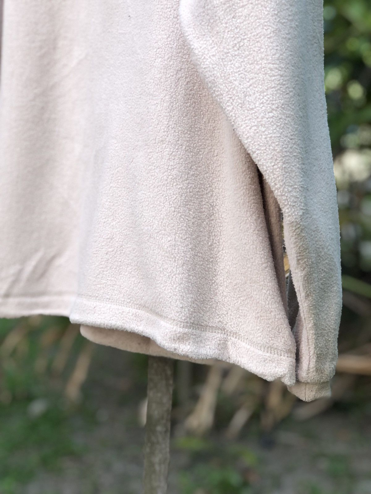 Japanese Brand Vintage 80's Fleece Zipper Sweater by Living Island Size US M / EU 48-50 / 2 - 6 Thumbnail